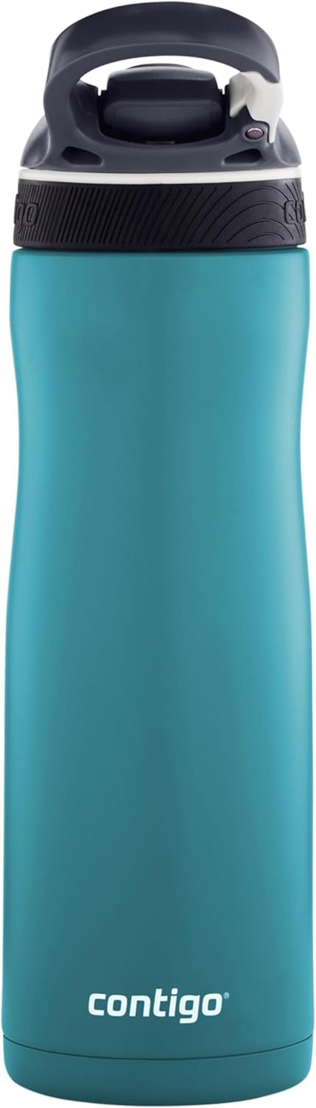 CONTIGO Isolierflasche Contigo Trinkflasche Ashland Chill Scuba mit Strohhalm 590 ml Flasche