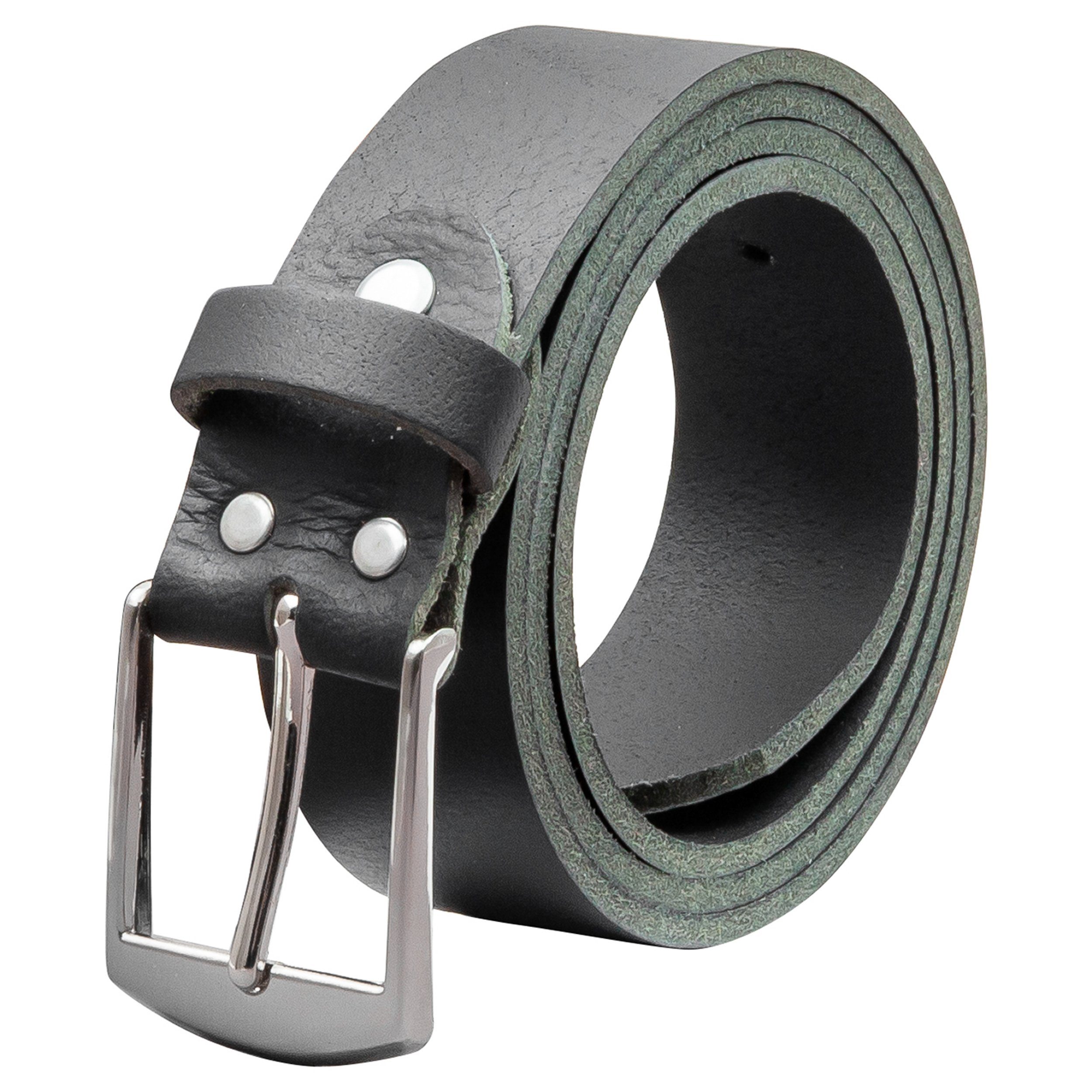 Ledergürtel OM49-VL-Schwarz