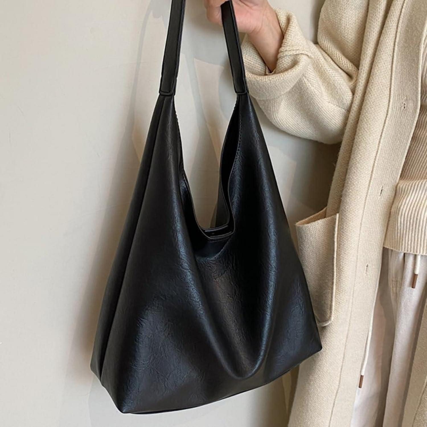 LuxusKollektion Hobo Große Handtasche Damen Leder Tote Bag Schultertasche m günstig online kaufen