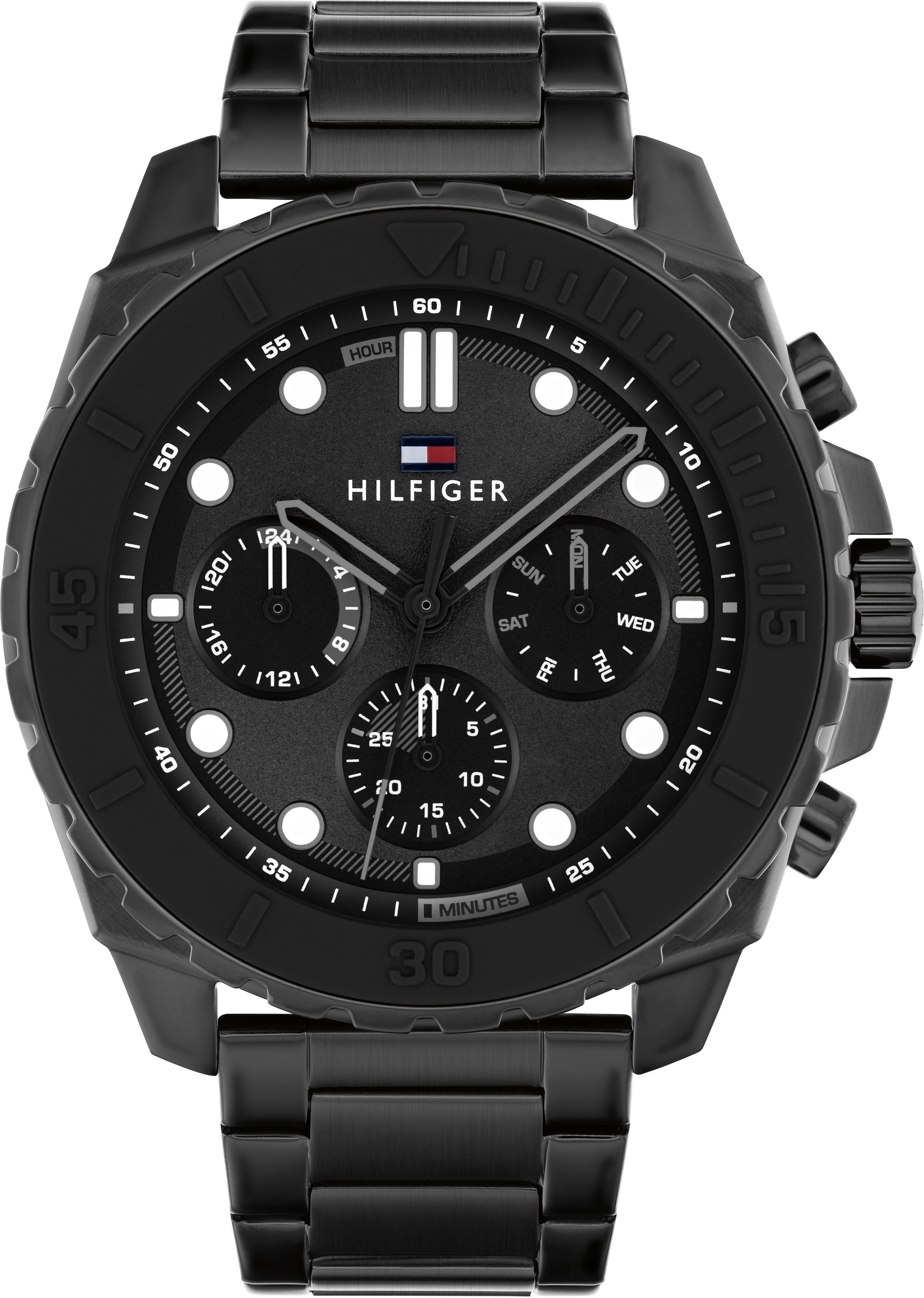 Tommy Hilfiger Multifunktionsuhr MORGAN 1710690, Quarzuhr, Armbanduhr, Herr günstig online kaufen