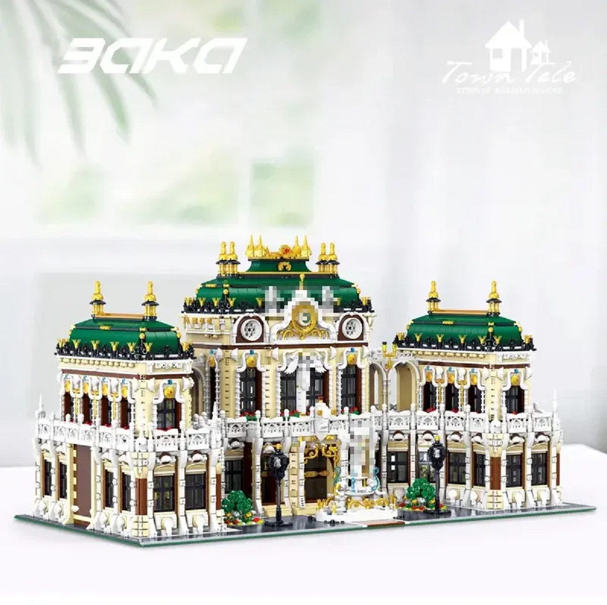 BAKA Baka 33221 Luxurious Grand Palace 11.930 Teile Palast Klemmbausteine Konstruktions-Spielset, (11930 St)