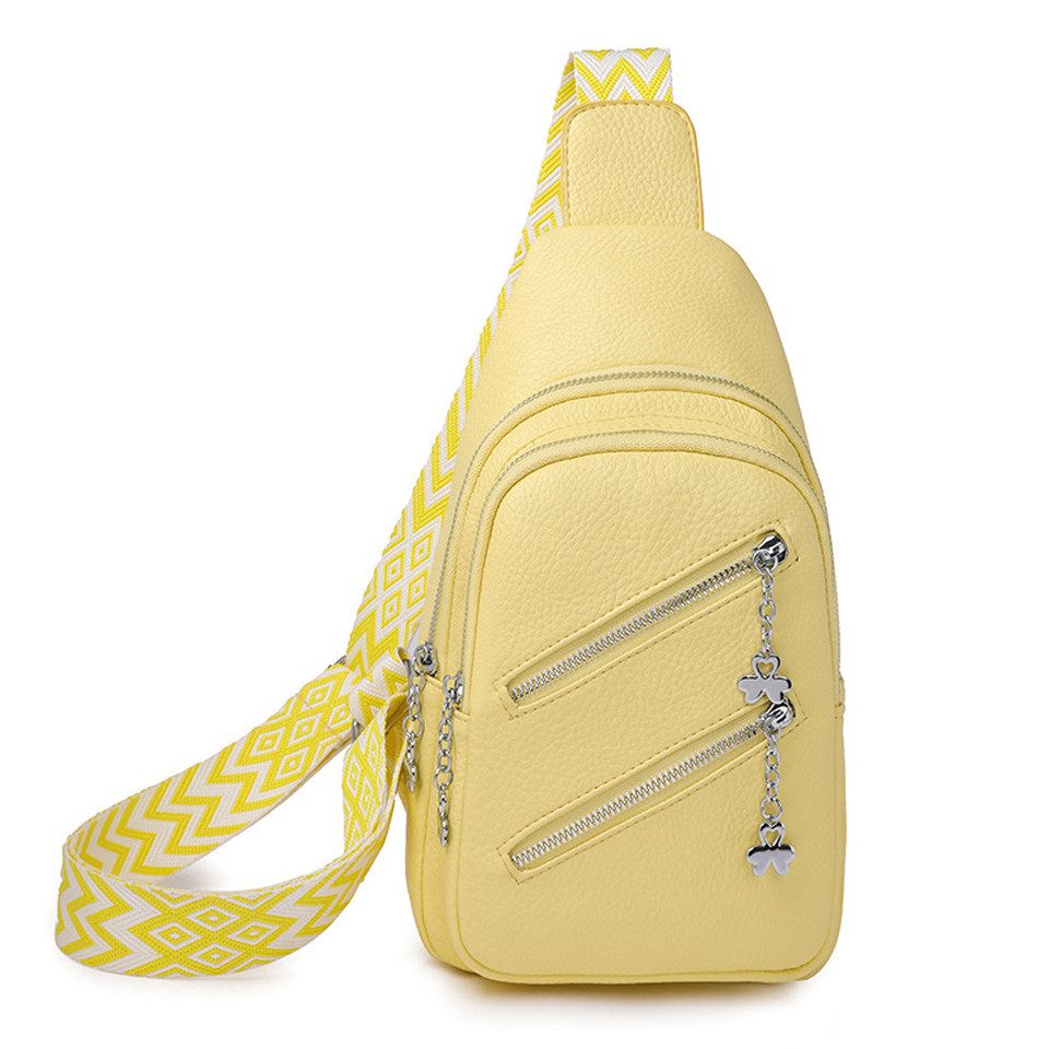 Schultertasche Brusttasche Damen Sling-Tasche Klein Crossbody