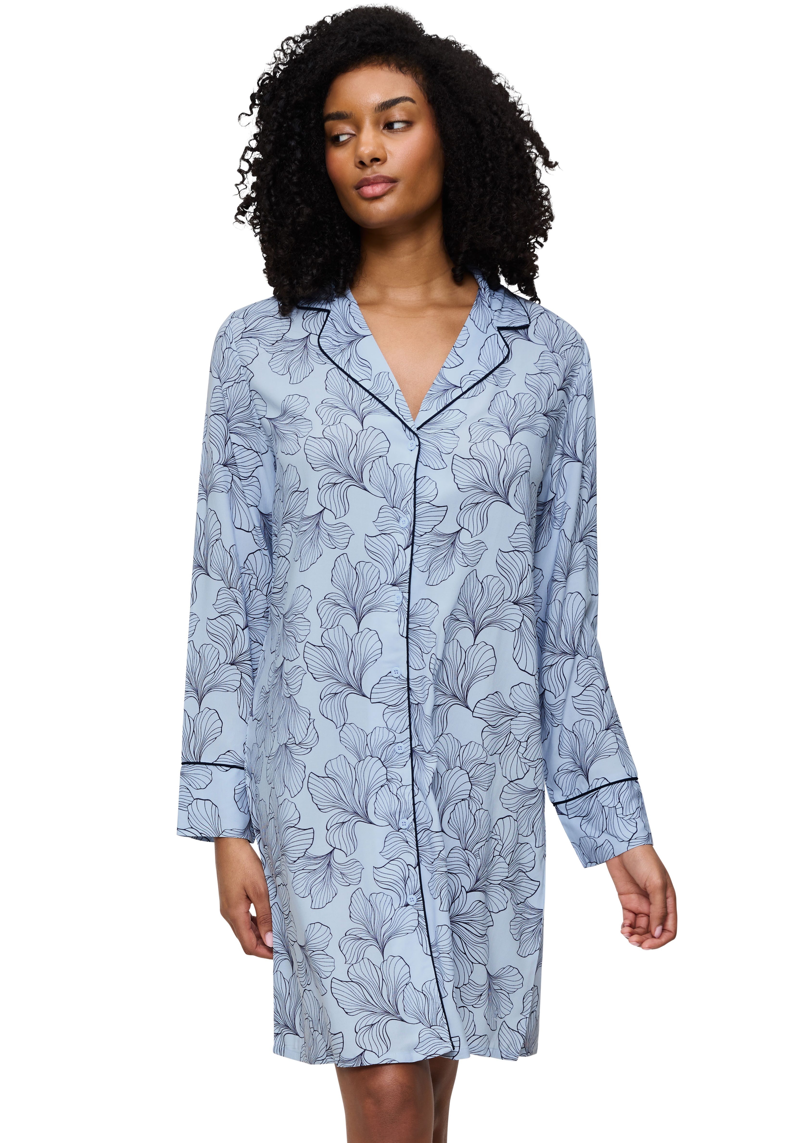 Triumph Nachthemd Boyfriend Fit NDW mit durchgehender Knopfleiste, lange Är günstig online kaufen