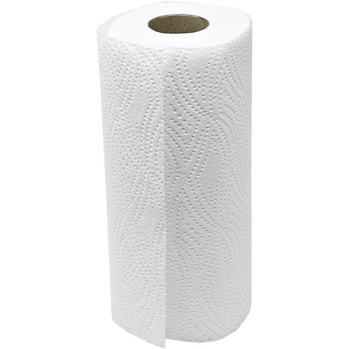 ZEWA Papierküchenrolle Wisch & Weg leicht (4-St), weiß mit Mikrowabenstruktur, 48 Blatt/Rolle