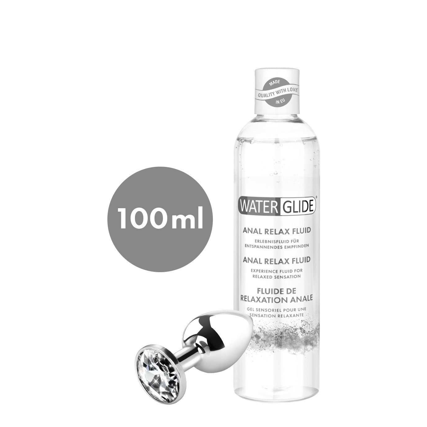 EIS Stimulationsgel EIS Waterglide 'Anal Relax Fluid', 100ml, Gleit-& Erlebnisgel, 0-tlg.
