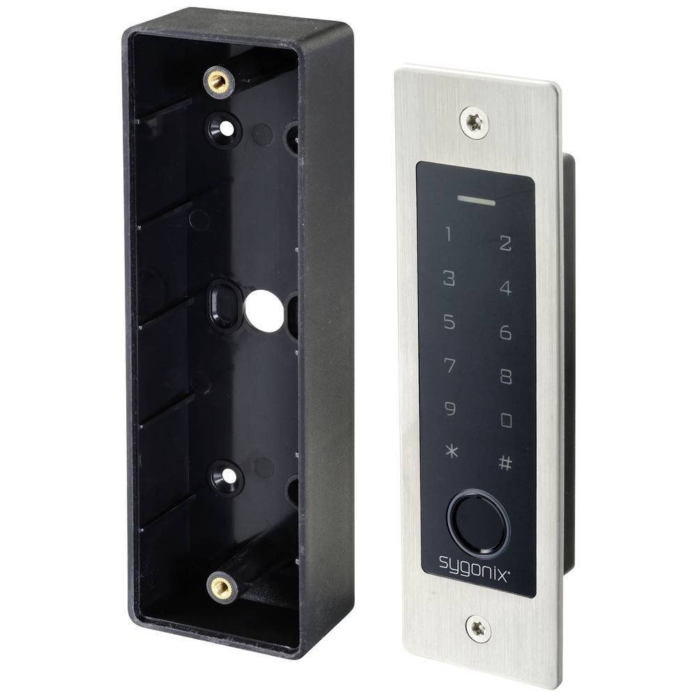 Sygonix Türschließer RFID/Touch/Fingerprint Zutritt S, mit beleuchteter Tastatur
