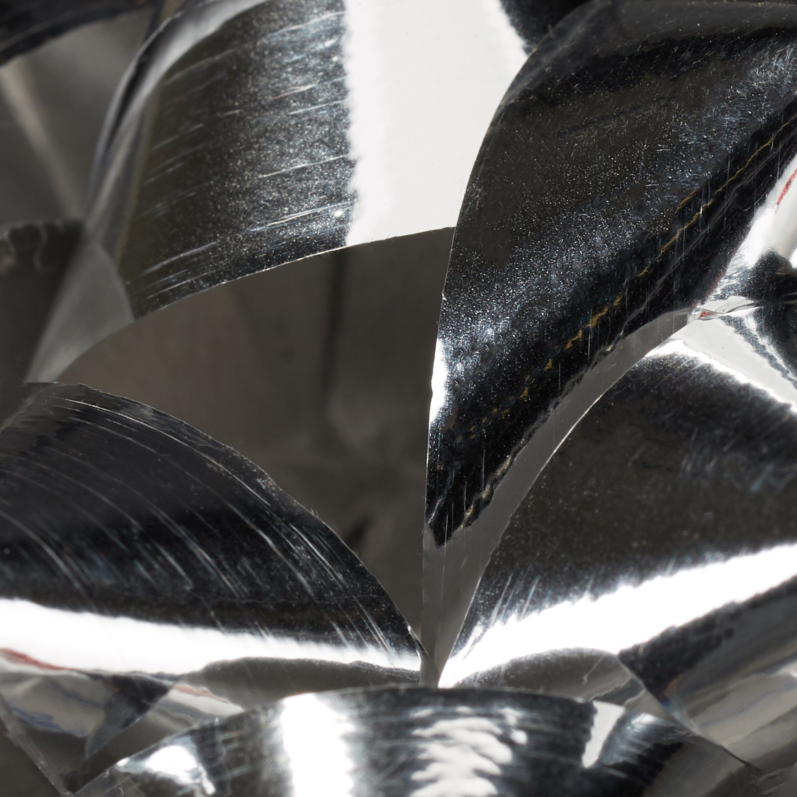 relaxdays Geschenkpapier Kleine Geschenkschleifen 100er-Set, silber