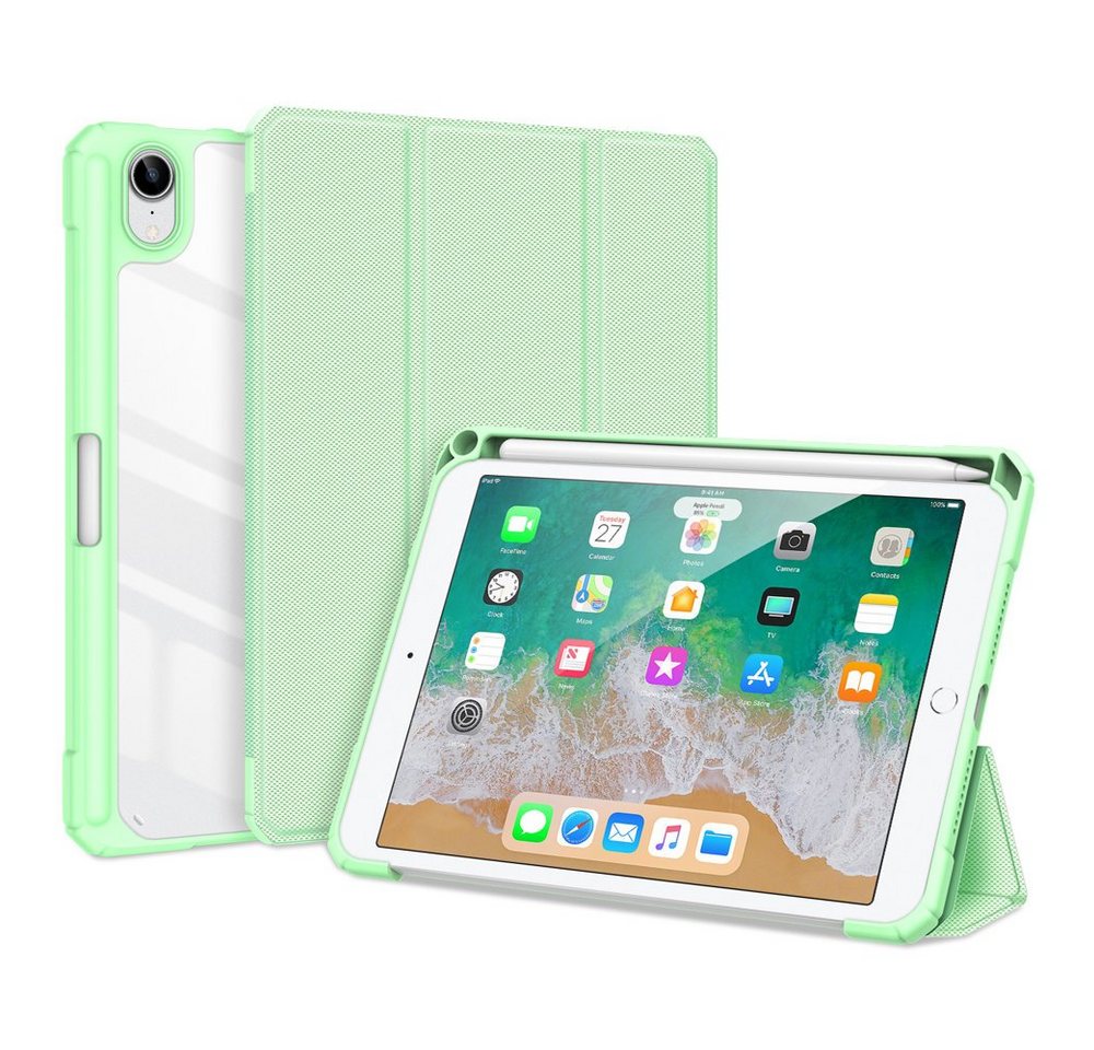 Dux Ducis Tablet-Hülle Toby Eco-Leather Tablet-Ledertasche Schale Cover für Xiaomi Mi Pad 5 mit Smart-Sleep Funktion Wake-Up Stifthalter Schutzhülle