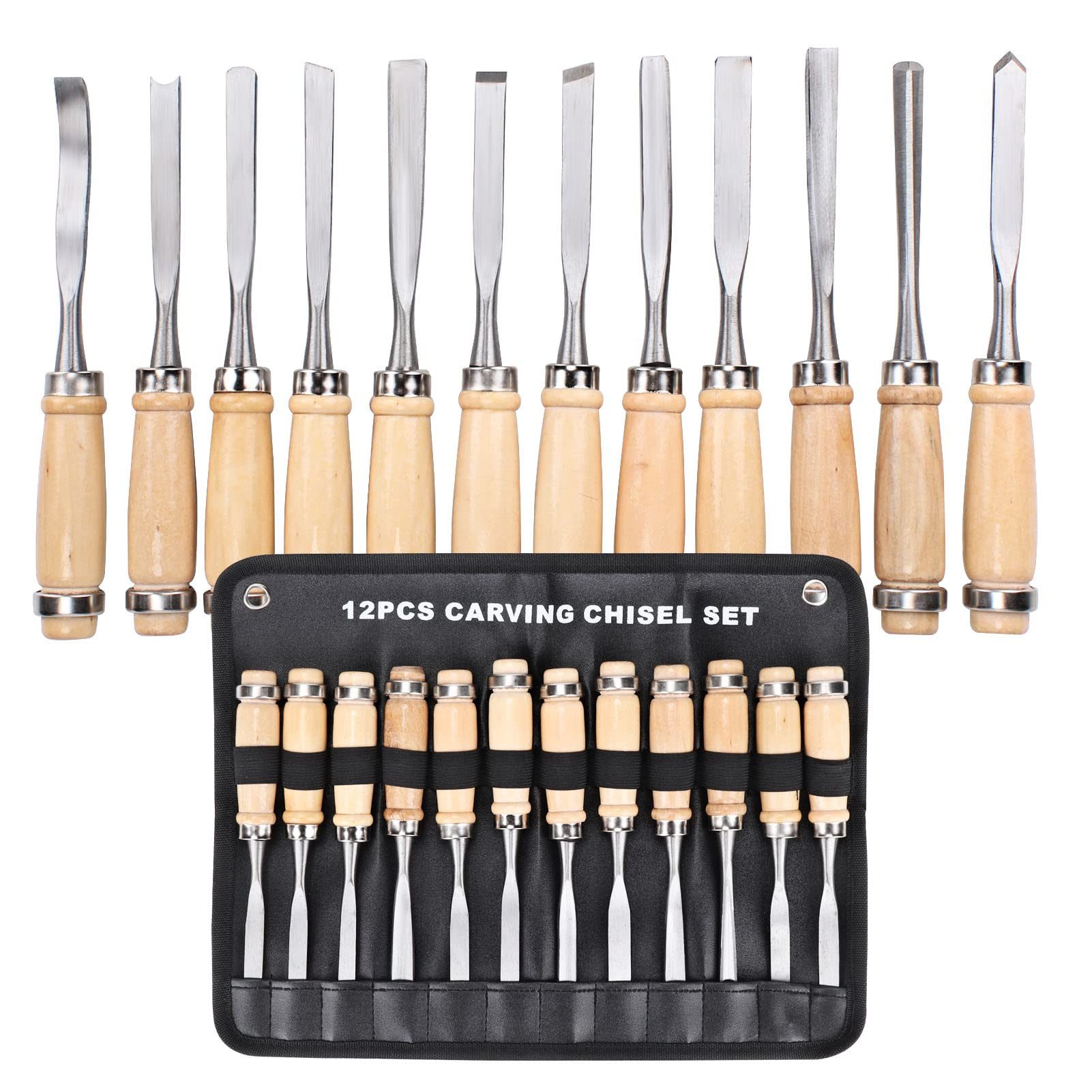 Youyijia Beitelsatz Holz-Schnitzwerkzeugset für Profis und Hobbyisten., (1- günstig online kaufen