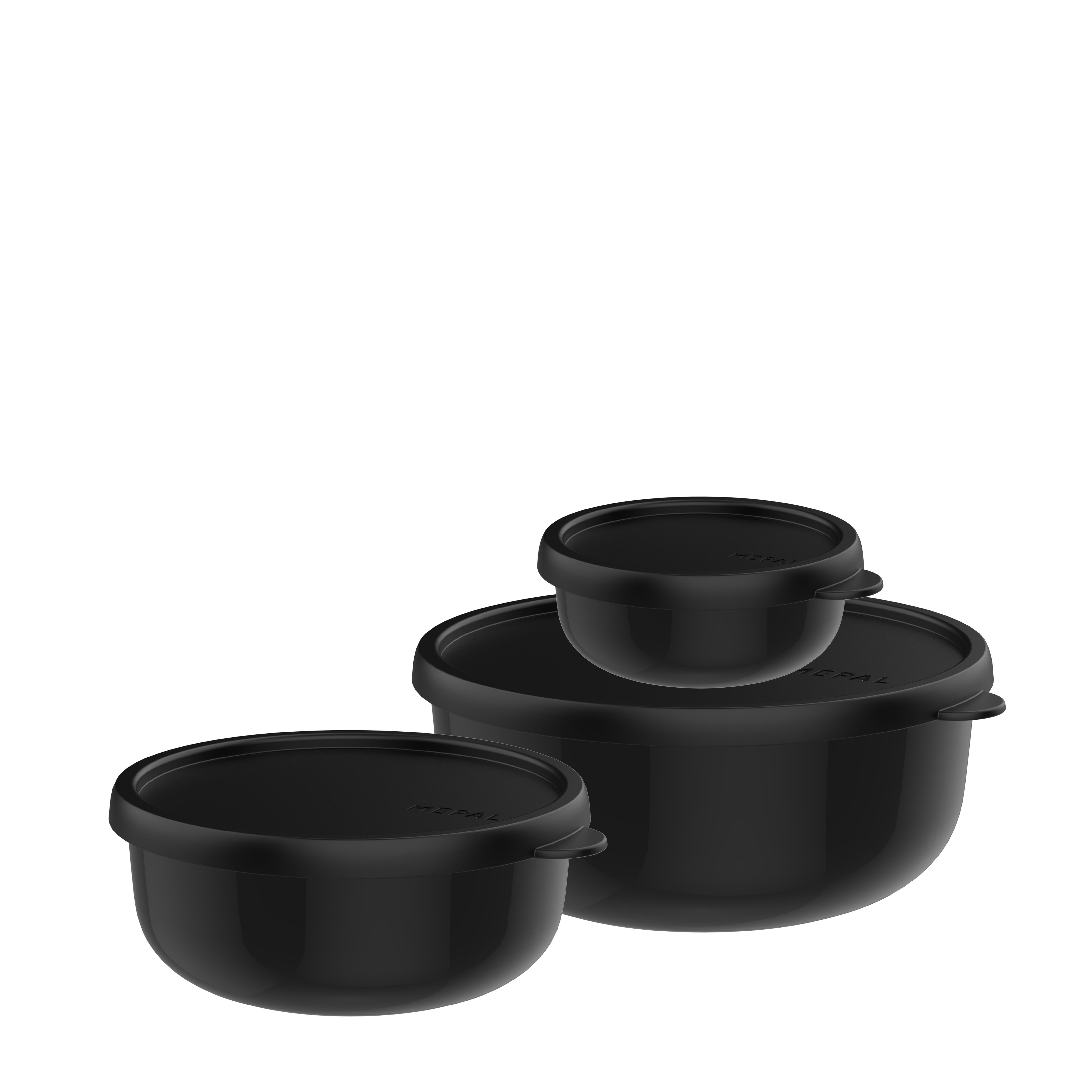 Mepal Aufbewahrungsbox Mepal Lumina 2.5 l Mikrowellengeschirr set 3-teilig - assorti