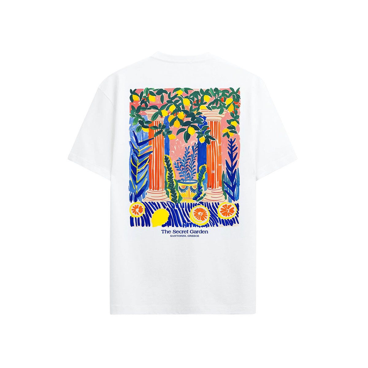 On Vacation Club T-Shirt Santorini (1-tlg., kein Set)
