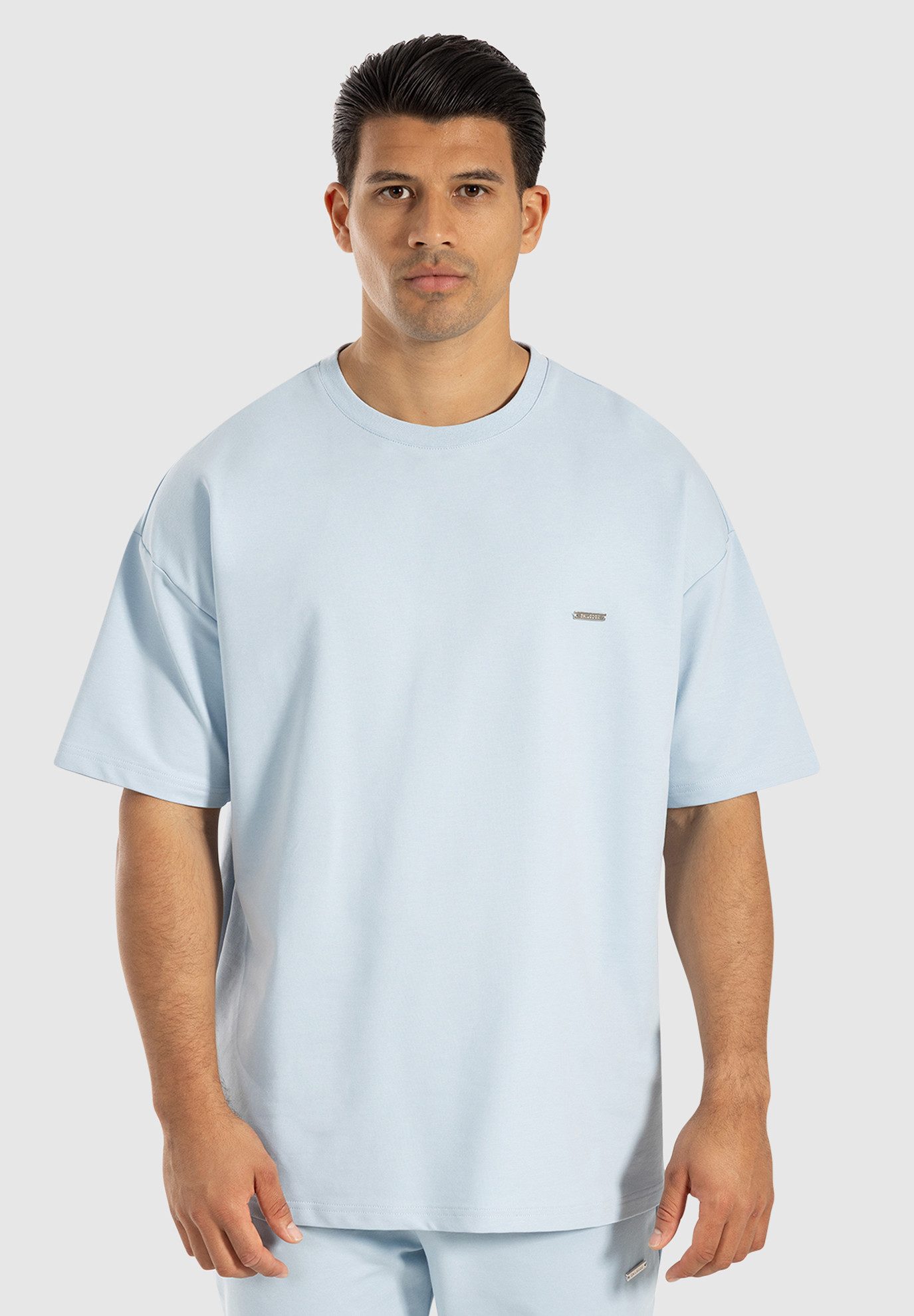 Smilodox T-Shirt Thiago, locker geschnittenes Kurzarm Shirt, Oversize Obert günstig online kaufen
