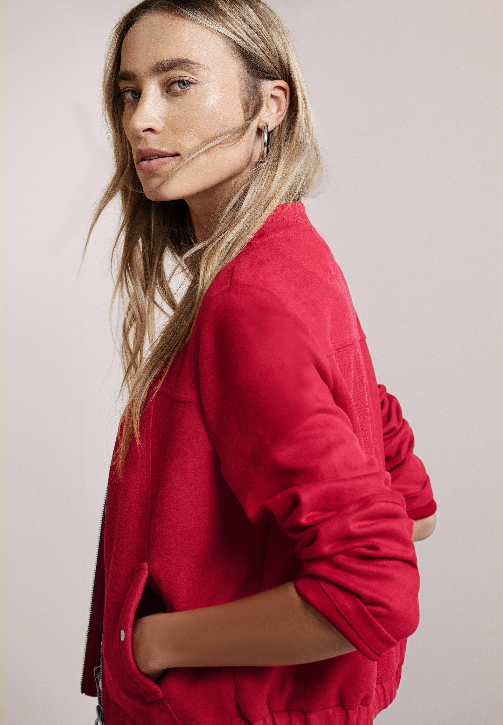 STREET ONE Blouson Rundhalsausschnitt günstig online kaufen
