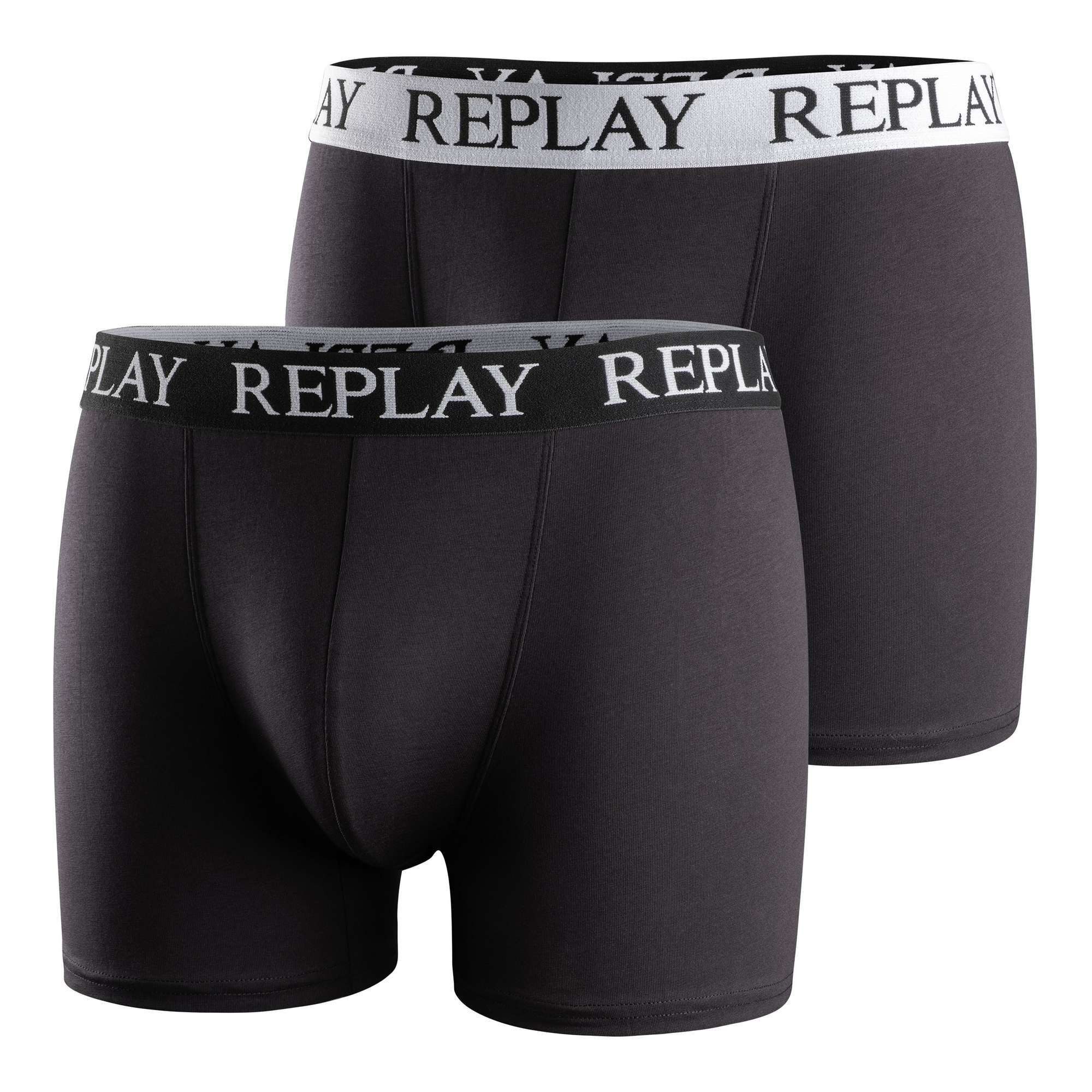 Boxer Herren Boxershort 2er Pack Baumwolle