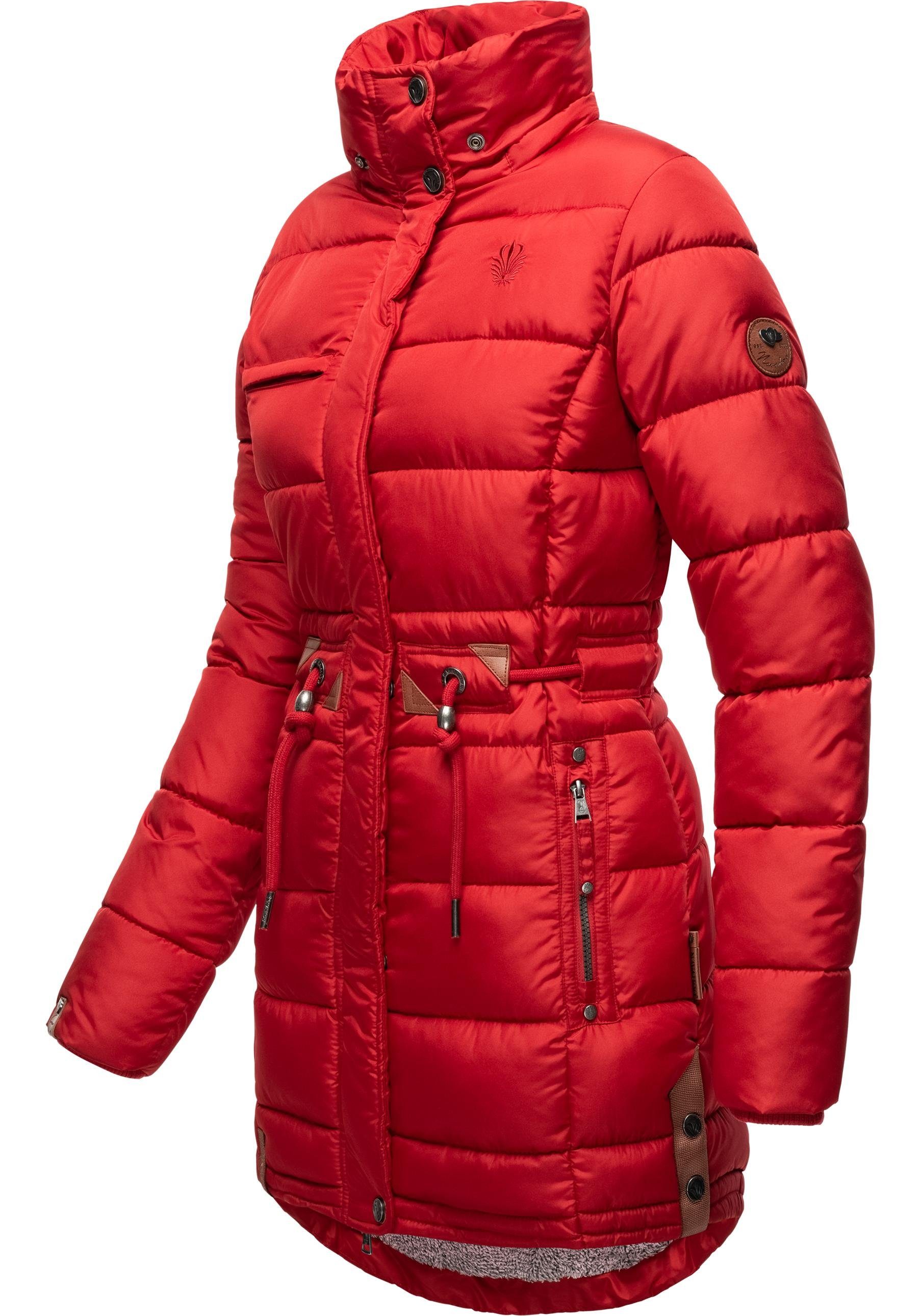 Navahoo Steppmantel "Daliee", Stylischer Winterparka mit abnehmbarer Kapuze günstig online kaufen