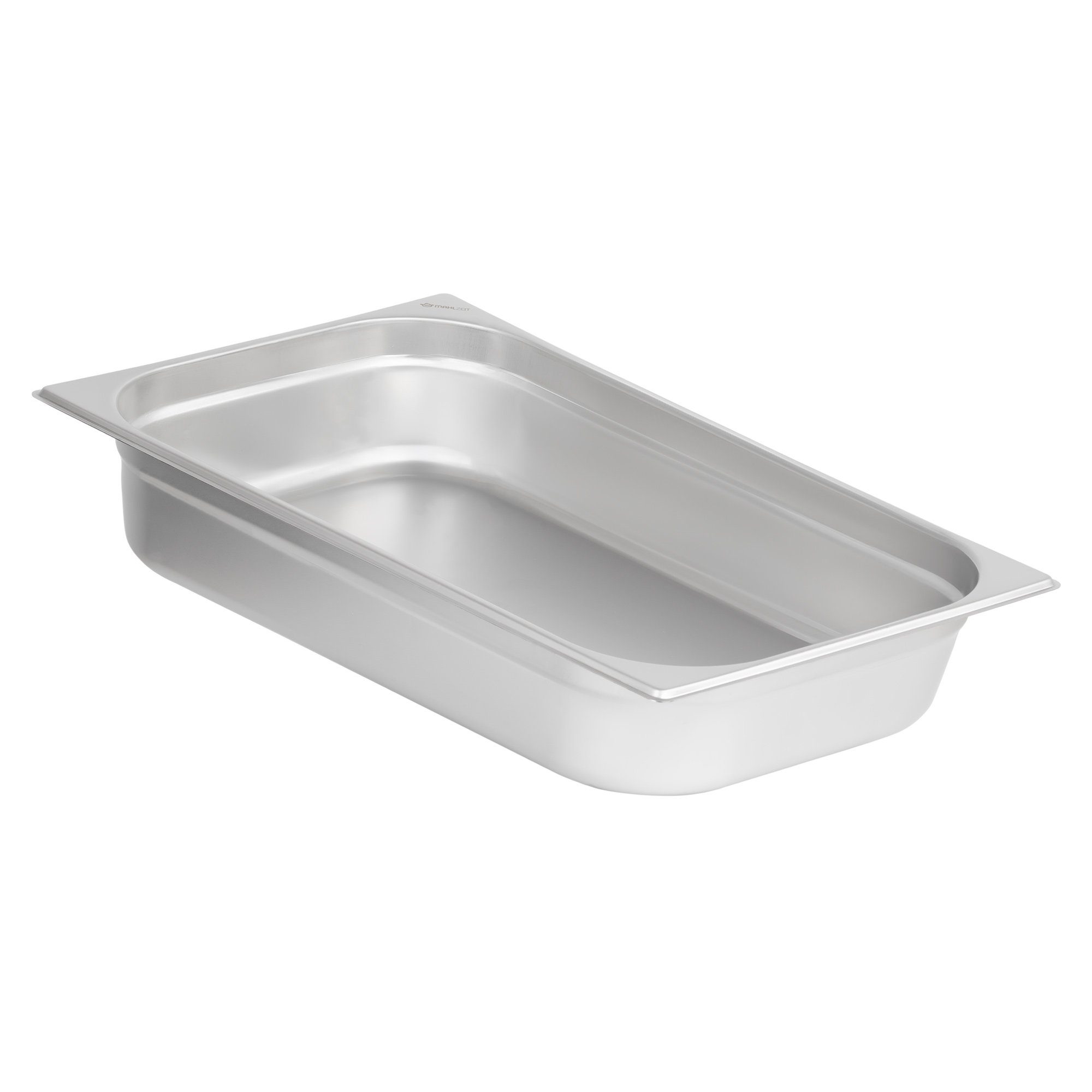 Mahlzeit Thermobehälter GN Behälter 1/1, Höhe 100 mm, Edelstahl Gastronomiebehälter, Edelstahl, für Chafing Dishes