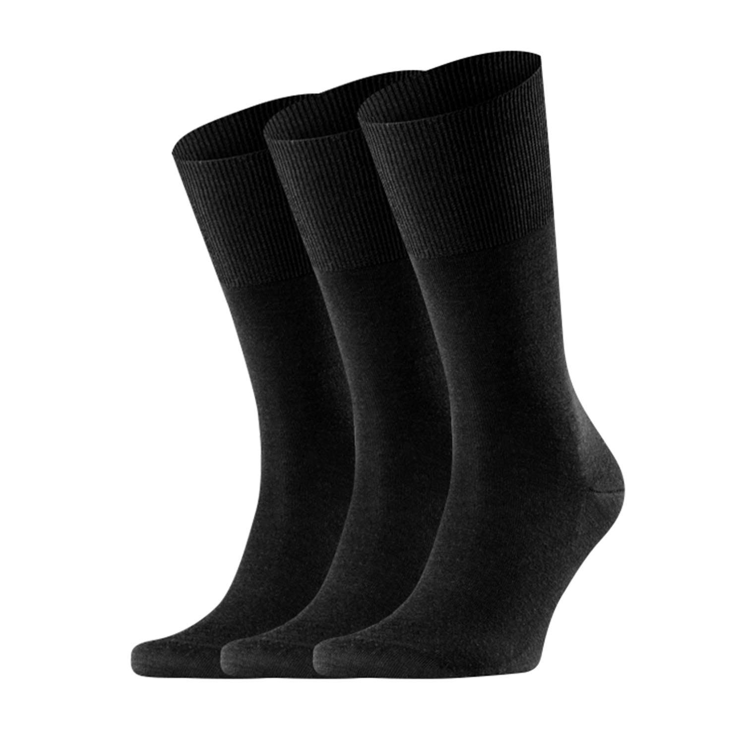 FALKE Kurzsocken Airport SO 3P (3-Paar) Black