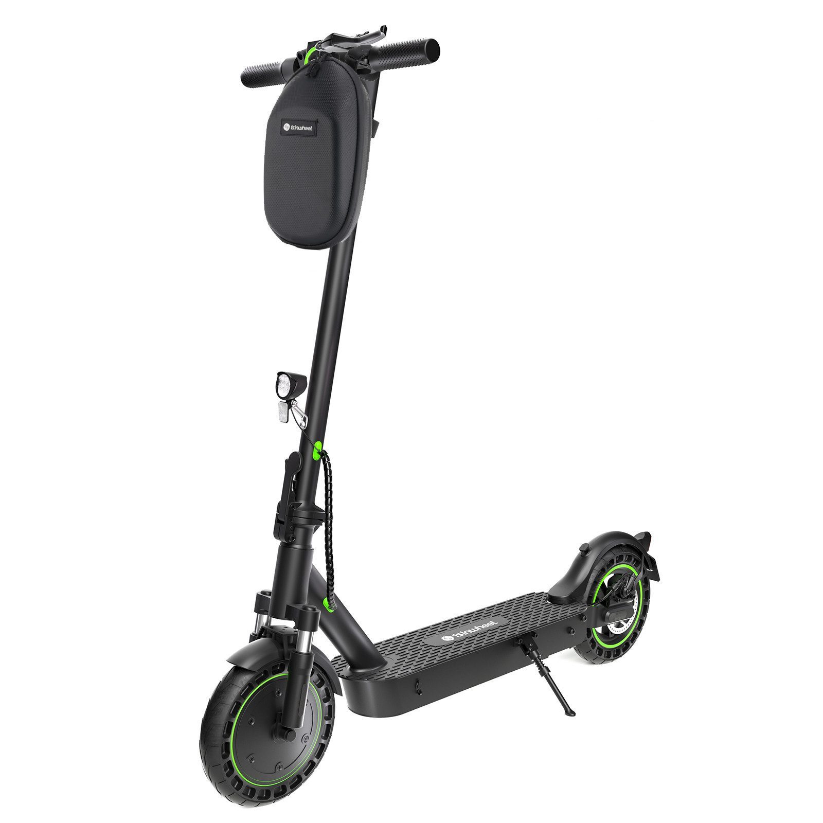iSinwheel E-Scooter 10 Zoll Elektroscooter 500W Vollreifen mit Straßenzulassung, 500,00 W, 20,00 km/h, Ladegerät/Tasche/Installationswerkzeug/APP