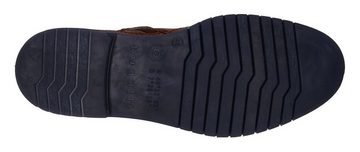 bugatti Schnürstiefelette mit seitlichem Logoschriftzug