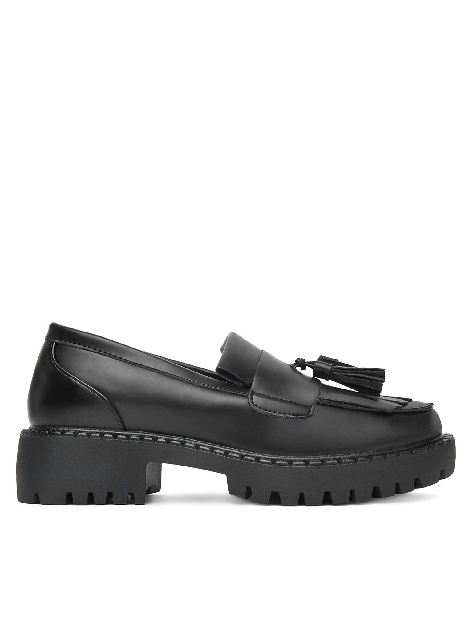 DeeZee Deezee Damen-Loafers Schwarz 62010D Mokassin