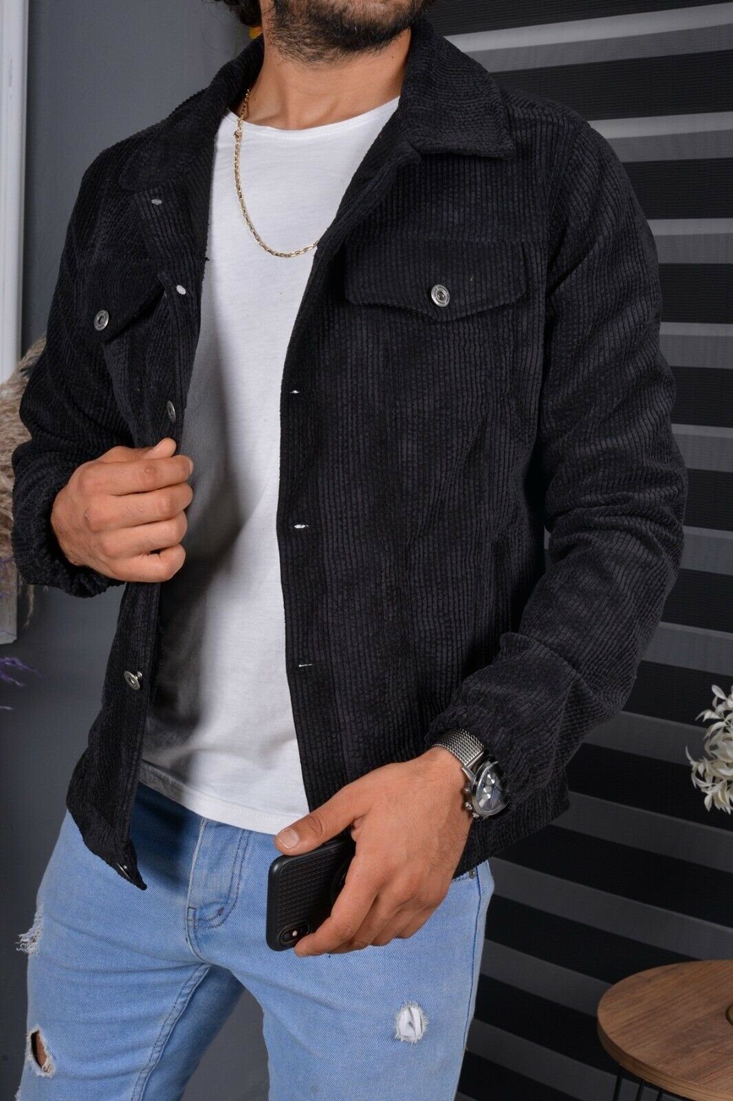 Megaman Jeans Cordjacke Megaman Jeans Herren günstig online kaufen