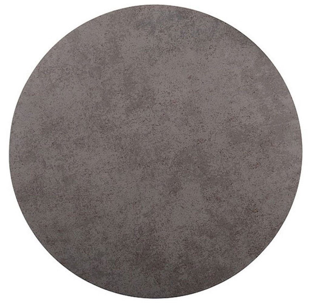 Feldmann-Wohnen Couchtisch Marmor 60x60cm 80x80cm schwarz Marmor A, Atlanta grau / schwarz grau