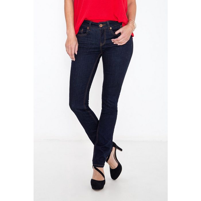 ATT Jeans Slim-fit-Jeans Belinda im Used Look Slim Fit