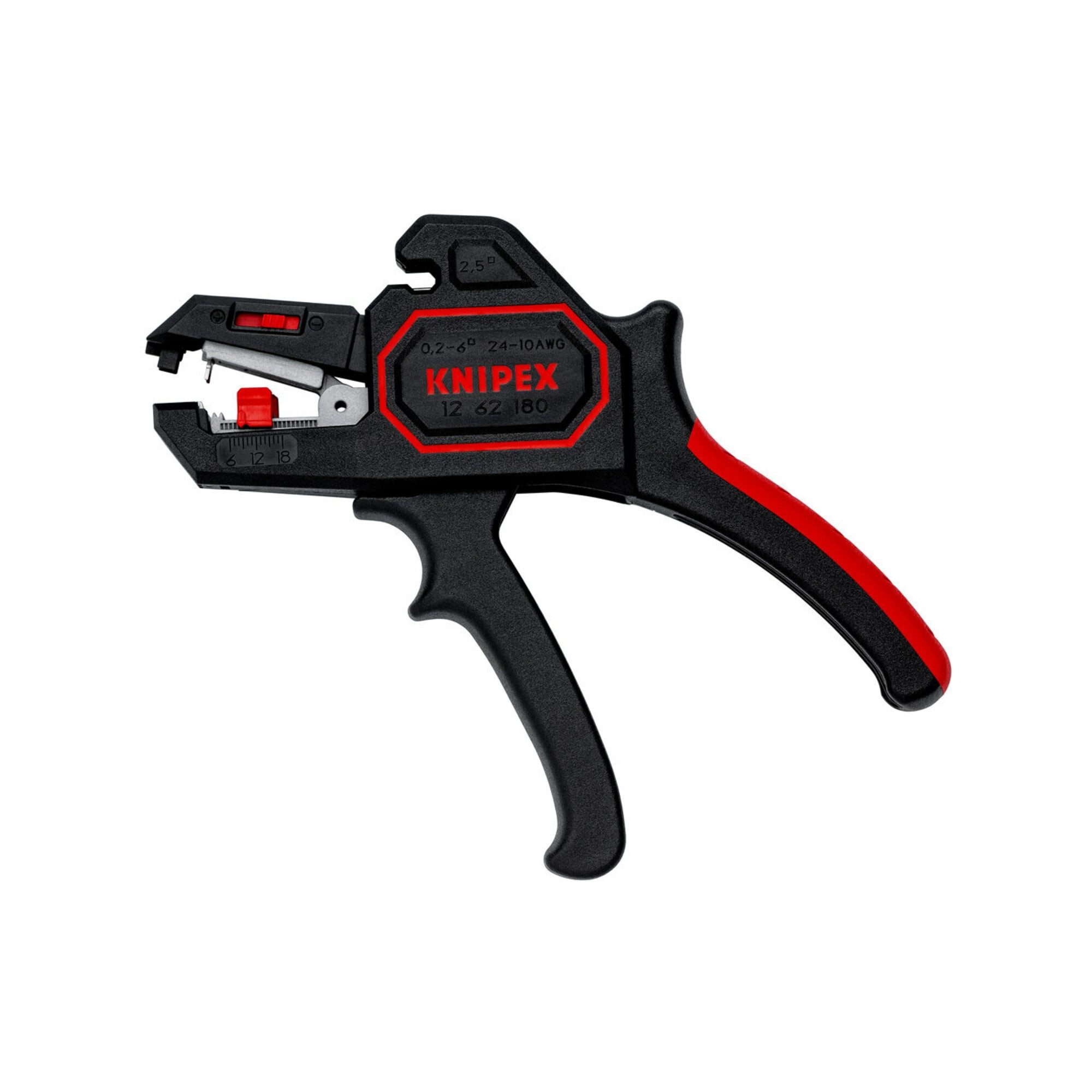 Knipex Abisolierzange KNIPEX 12 62 180 ComStrip Automatische Abisolierzange 165 mm