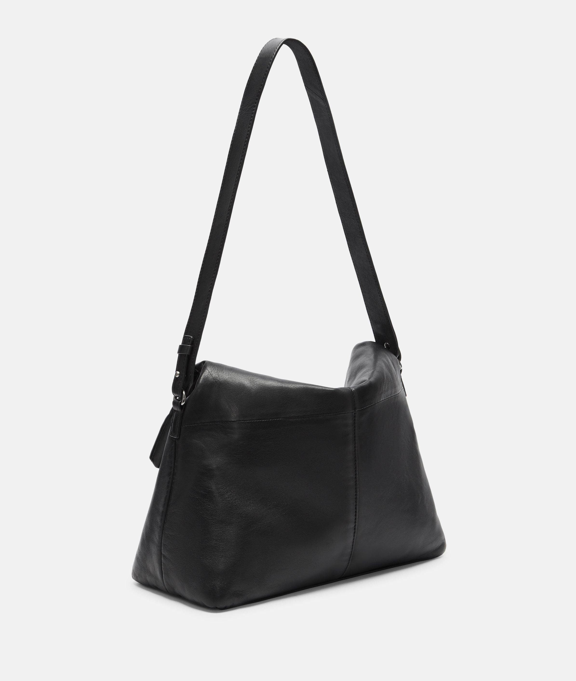 Liebeskind Berlin Schultertasche Fiona Hobo M, Geräumige Hobo-Bag aus Schafsleder