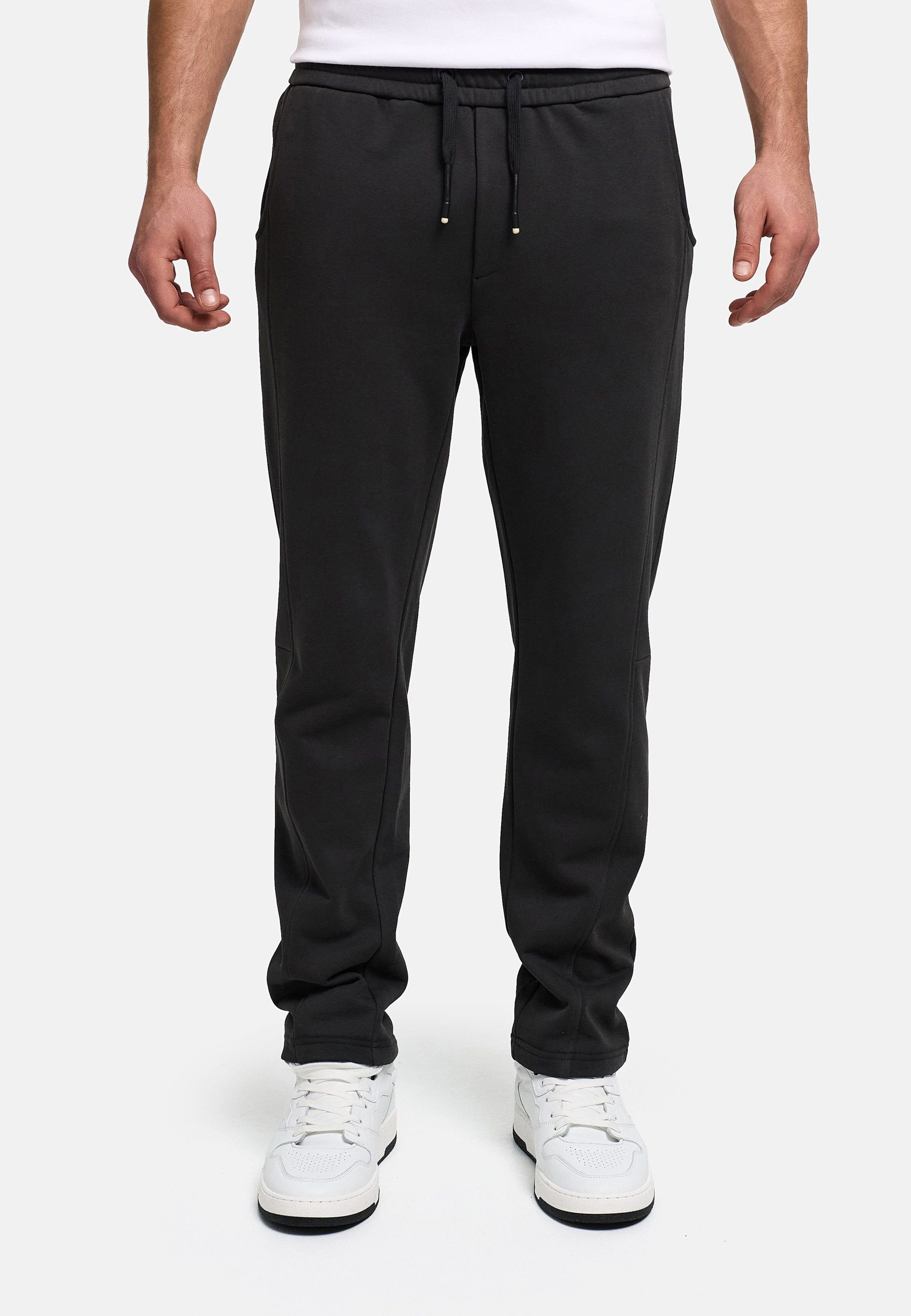INDICODE Jogginghose Herren Jogginghose INJumpy Barrel Leg Sweatpants mit Tunnelzug und entspanntem Bein