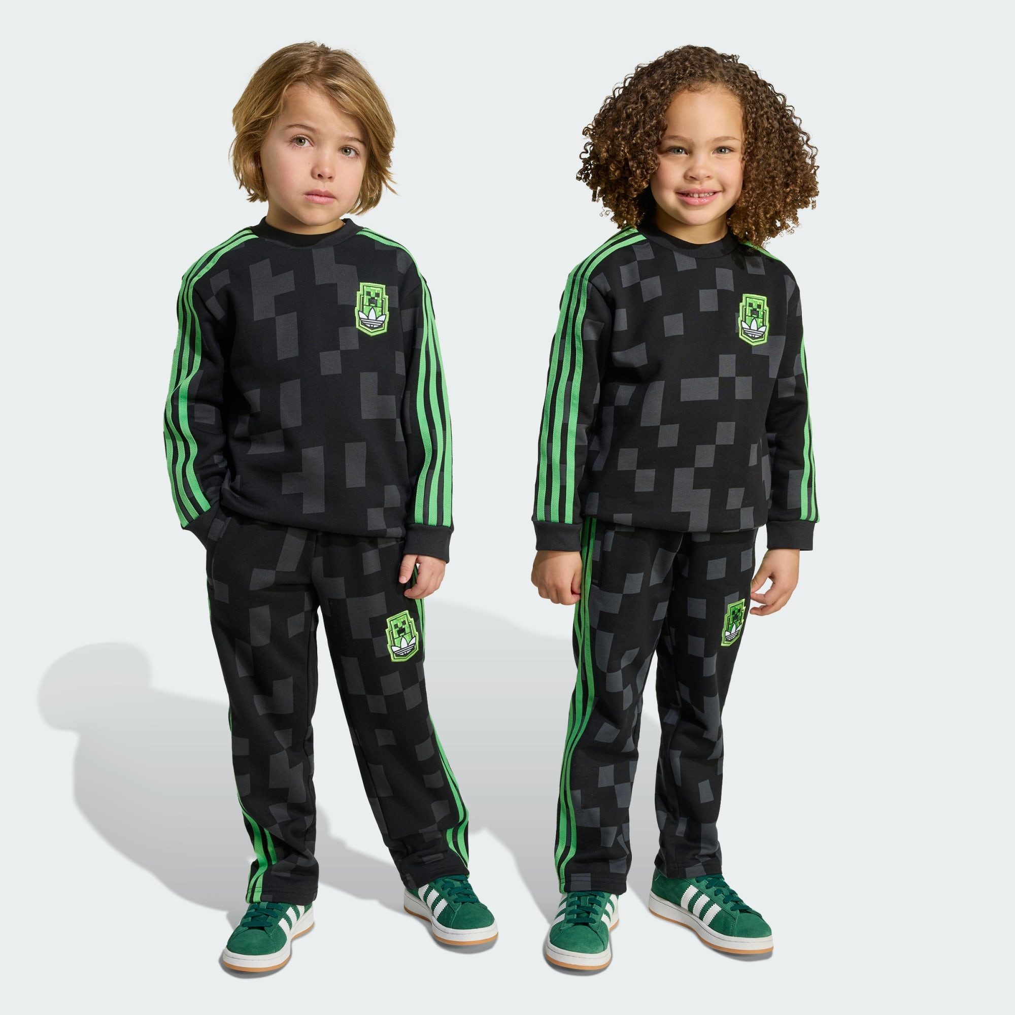 adidas Originals Trainingsshirt ADIDAS ORIGINALS X MINECRAFT CREW SET KIDS
