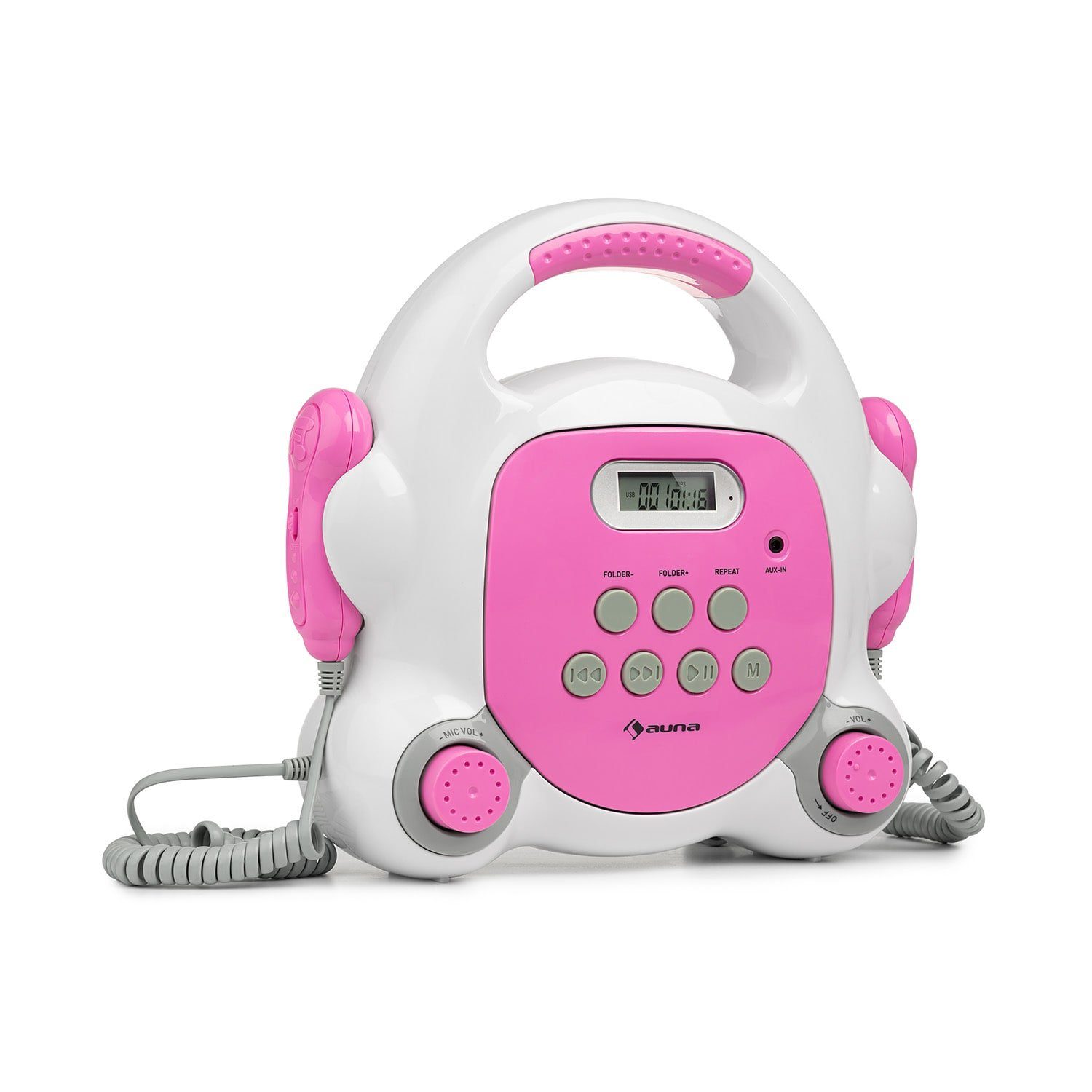 Auna Pocket Rocker BT Party-Lautsprecher (0 W) Pink