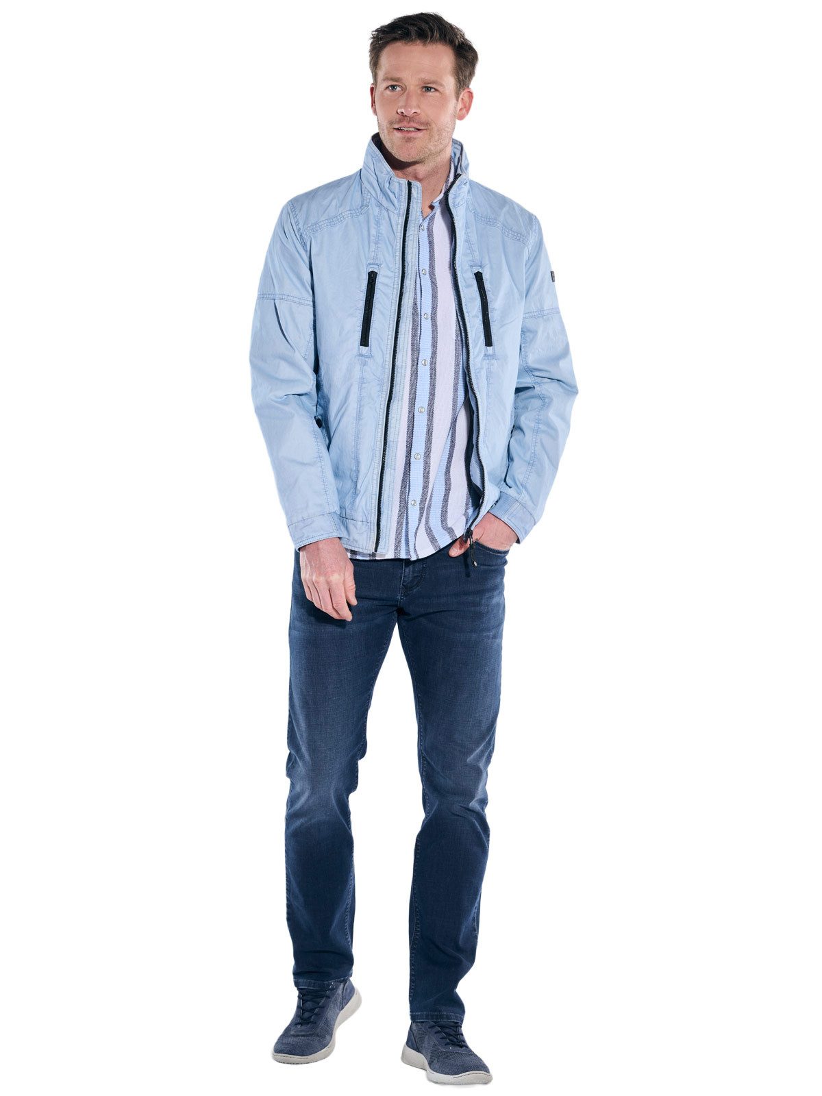 Engbers Kurzjacke Herren Baumwoll-Jacke, Gruen