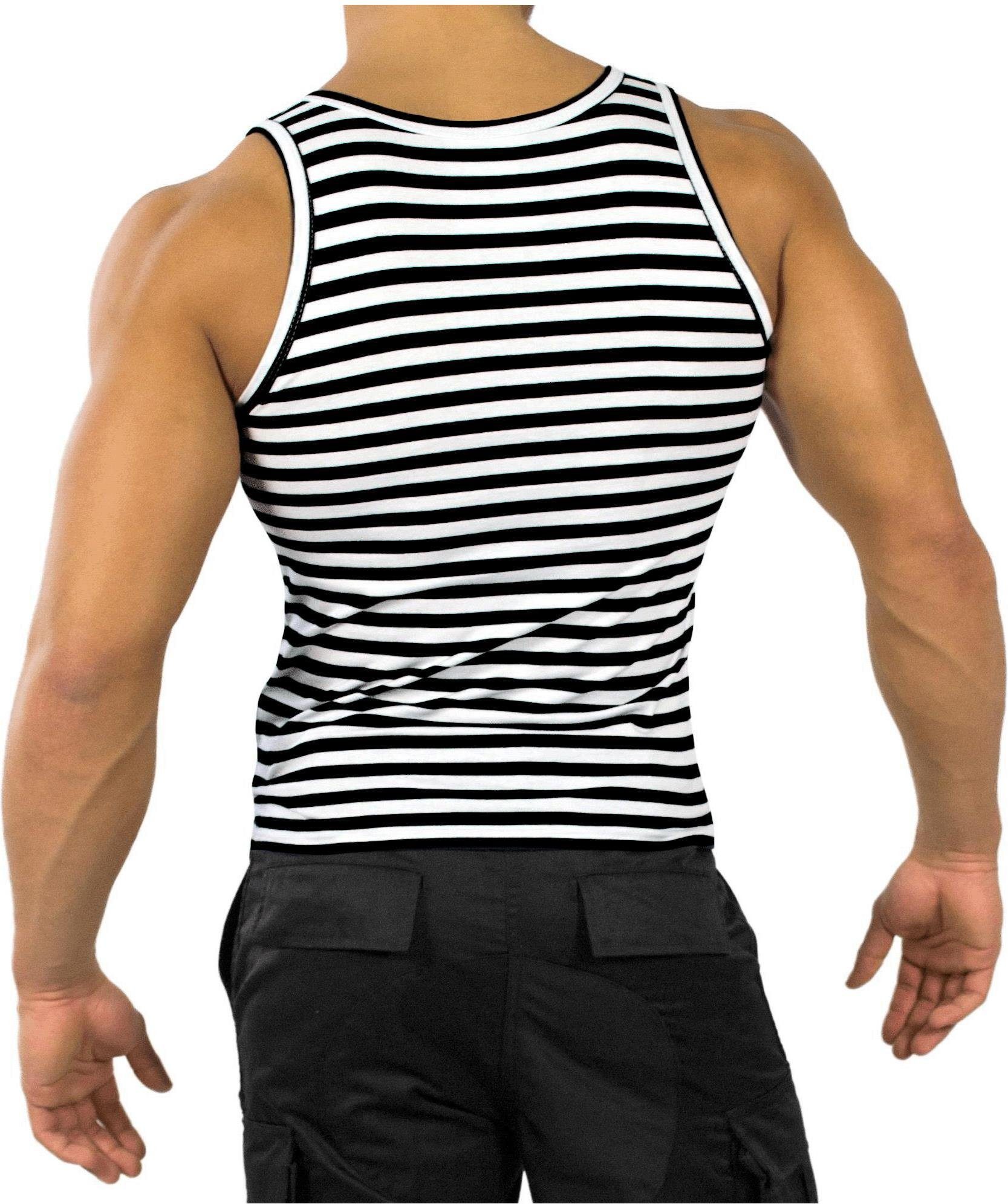 normani Tanktop Marine Tank-Top Rundhals Sommer Shirt Unterhemd Ärmelloses günstig online kaufen
