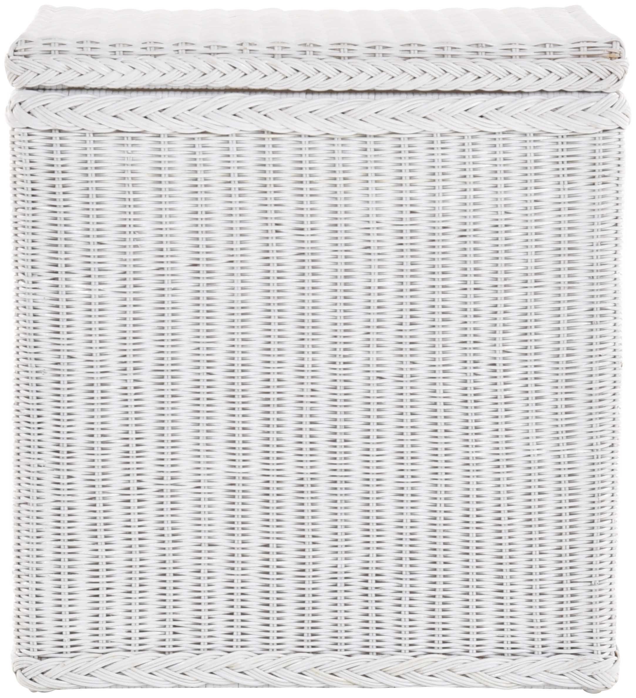 Krines Home Wäschekorb Rattan Wäschebox mit Deckel Wäschetruhe Wäschekorb W günstig online kaufen