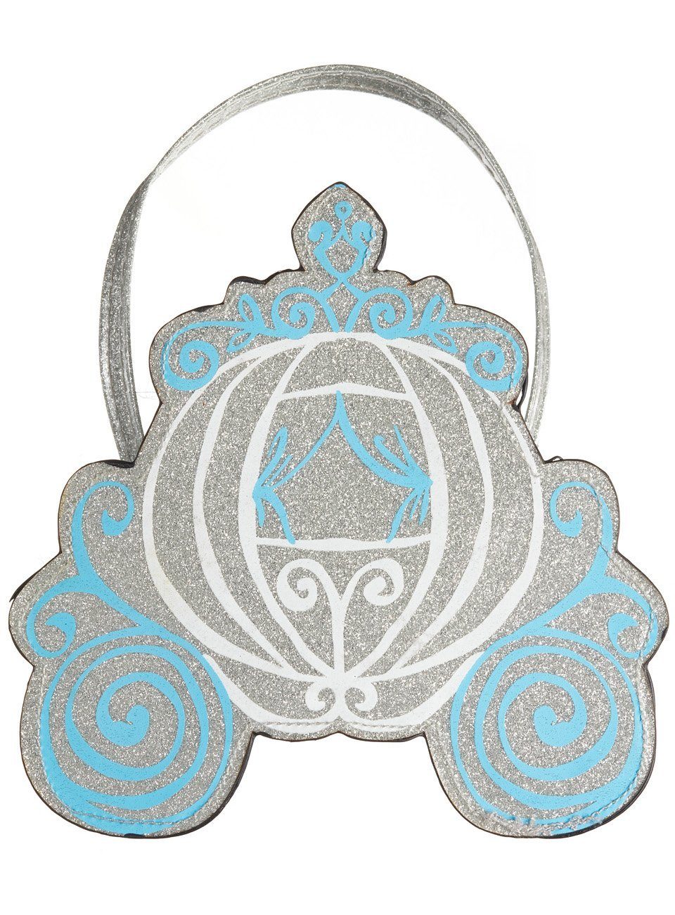 Rubie´s Handtasche Disney's Cinderella Tasche Kutsche, Kostümtasche in Form der wunderschönen Kutsche, mit der Cinderella z