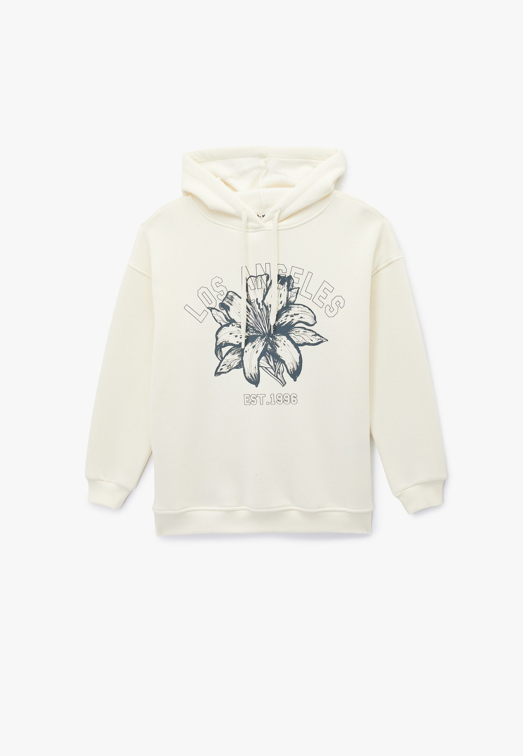 Koton Sweatshirt Kapuzenkragen Mit Aufdruck Kapuzensweatshirt