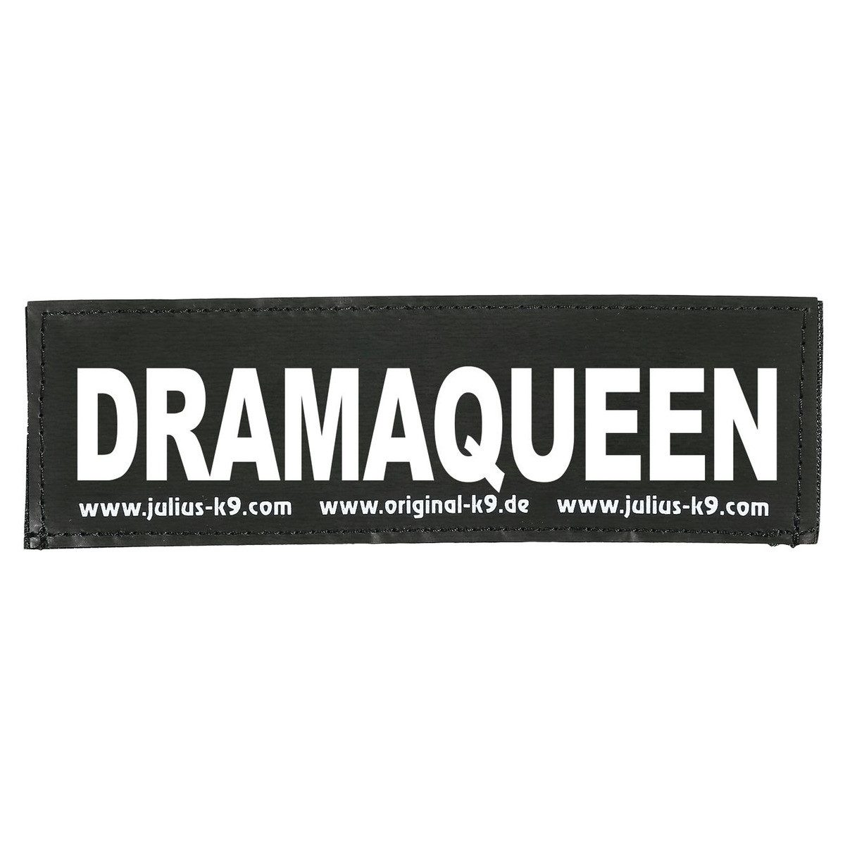 Julius-K9 Hunde-Powergeschirr 2 Klettsticker "Drama Queen" günstig online kaufen