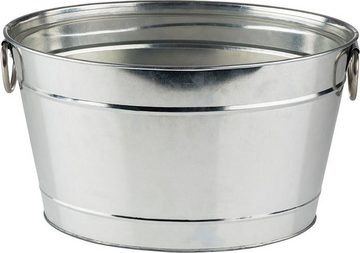 APS Wein- und Sektkühler Tin, aus Metall mit Kunststoffeinsatz, Volumen 11 Liter