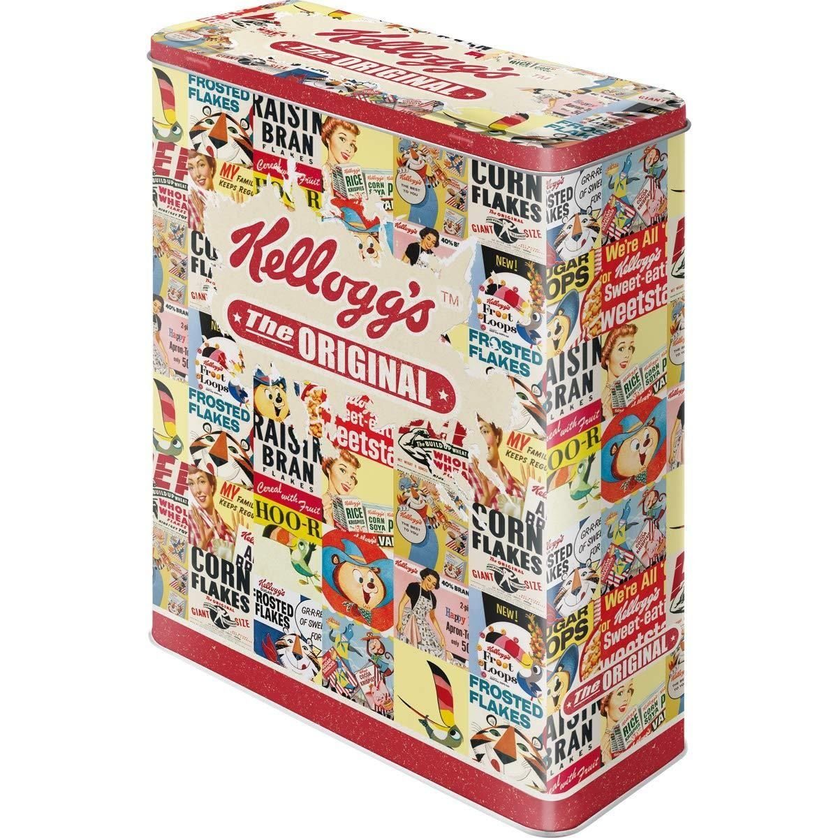 Kellogg's Kaffee-, Vorrats-, Blech-, Vorratsdose Nostalgic-Art Metall - Frischhaltedose