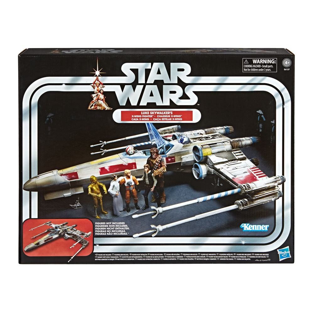Hasbro Spielzeug-Flugzeug STAR WARS VINTAGE COLLECTION LUKE SKYWALKER RED-5 X-WING FIGHTER