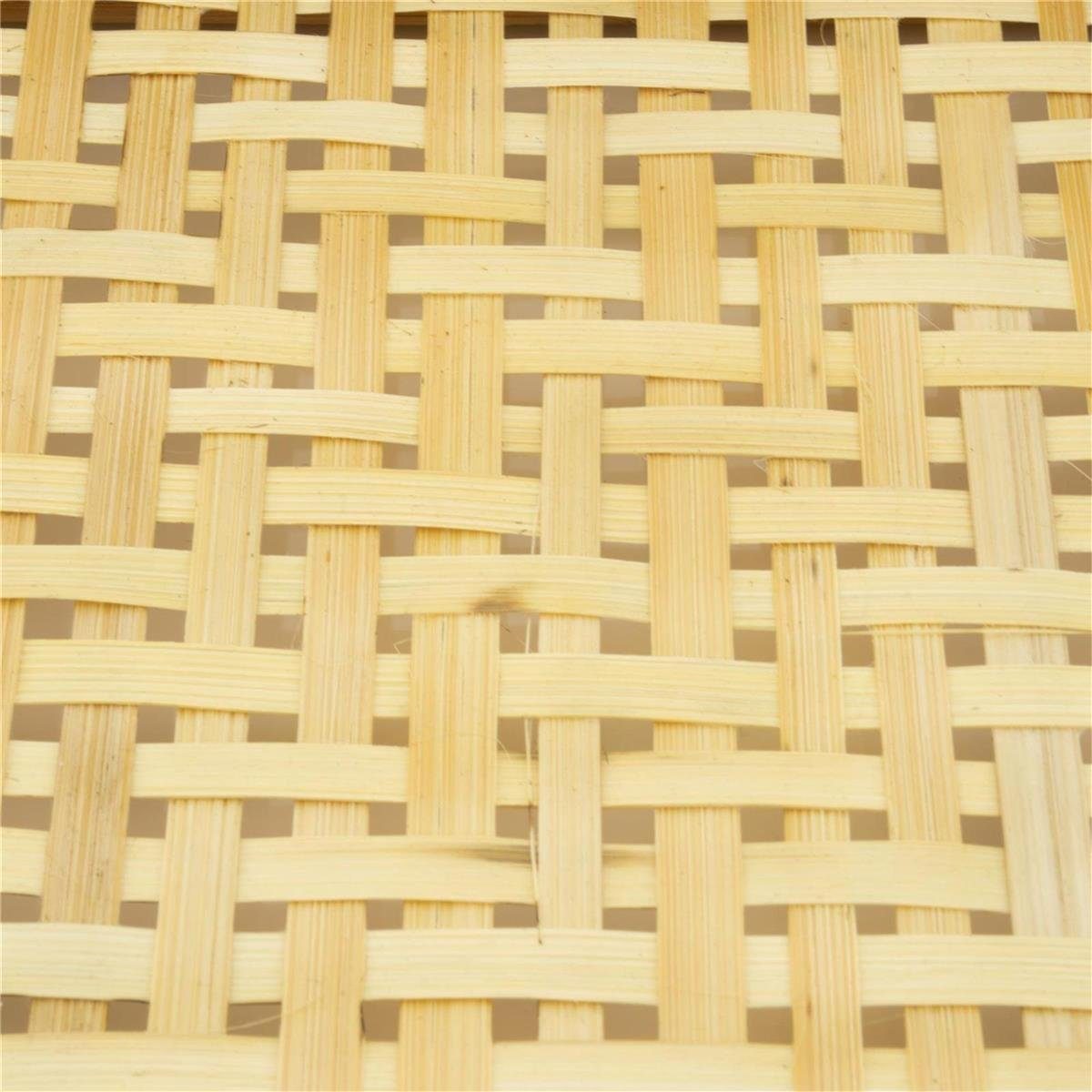 BOURGH Tablett BOURGH naturbelassenm cm, Bambus, 35 x aus Bambus, (1-tlg), aus handgefertigt Tablett Rattan 15 MARRAKESCH