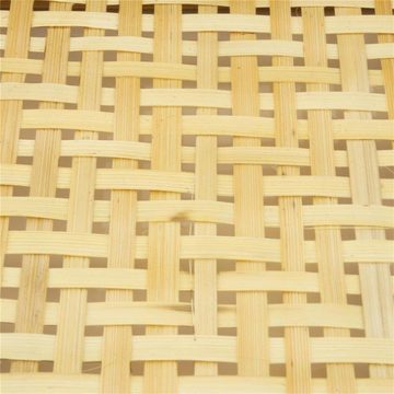 BOURGH Tablett BOURGH Tablett MARRAKESCH aus Rattan 35 x 15 cm, Bambus, (1-tlg), aus naturbelassenm Bambus, handgefertigt
