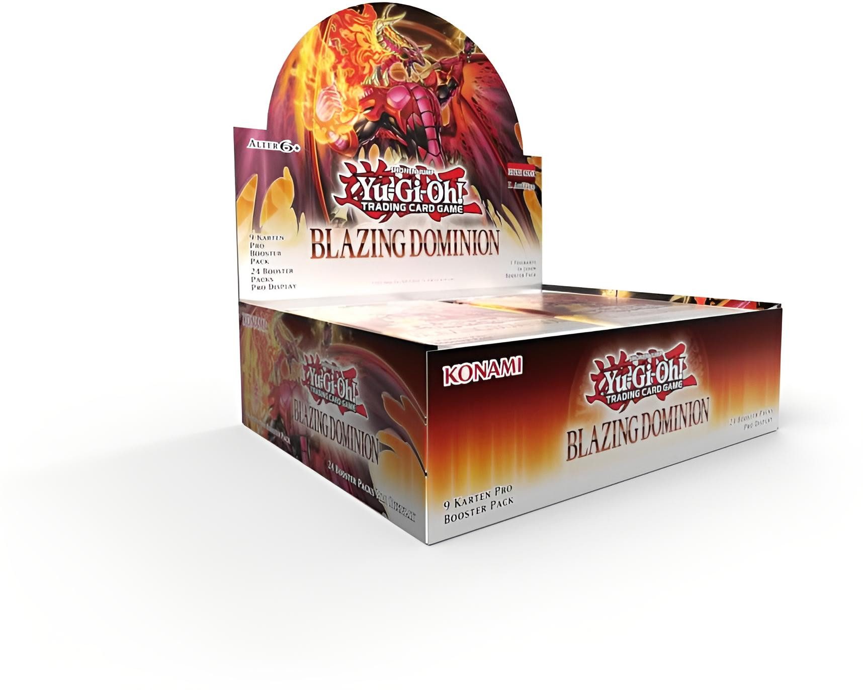 Konami Sammelkarte Yu-Gi-Oh ! Blazing Dominion Booster-Display DE
