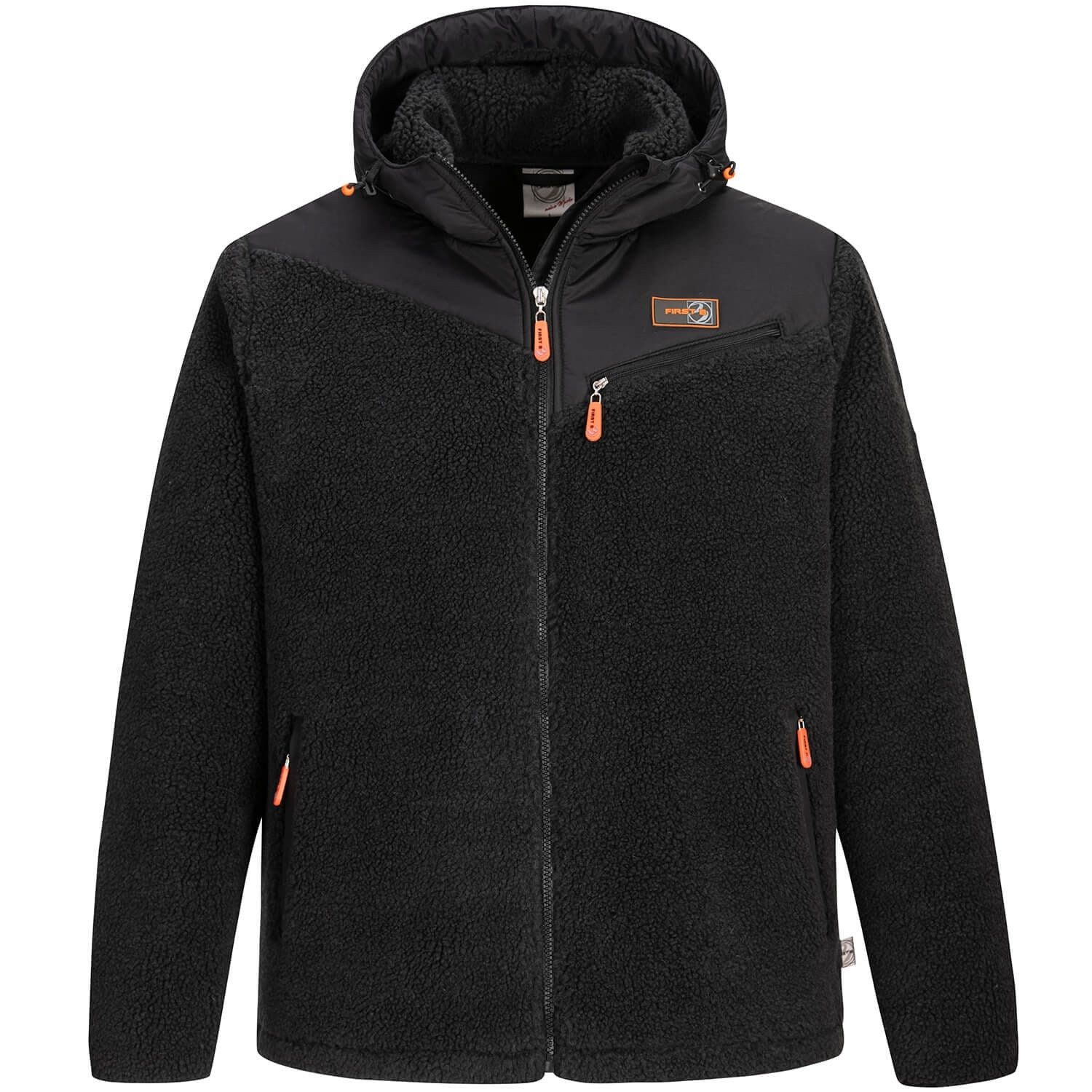 Funktionsjacke FirstB Arne Herren Sherpa-Fleecejacke Übergrößen
