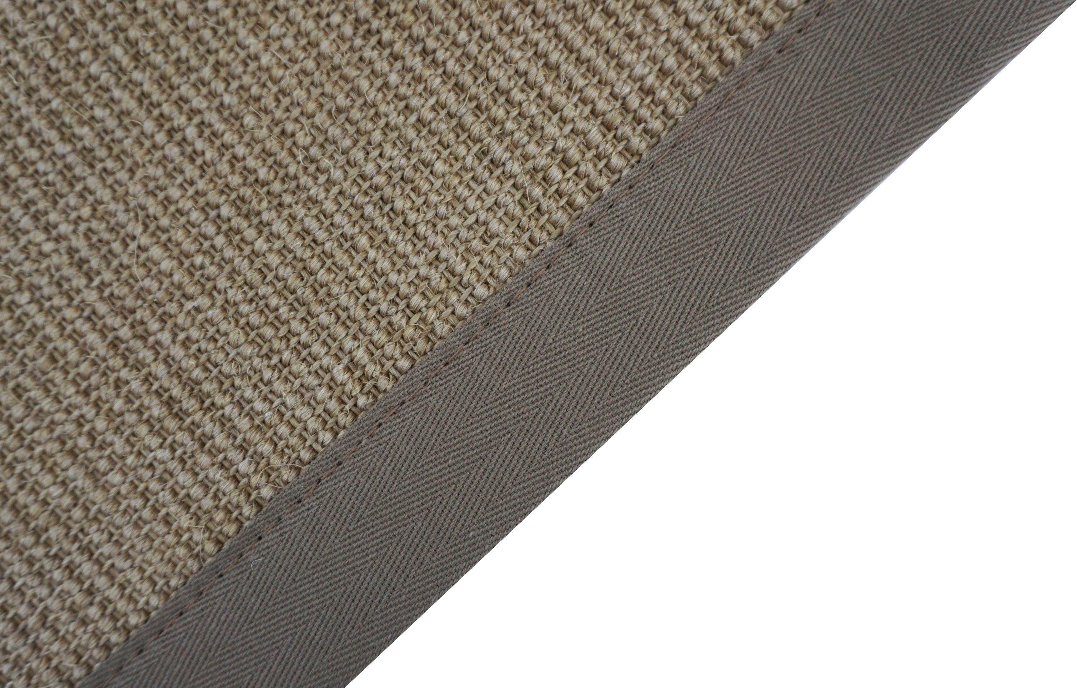 ASTRA Sisalteppich Salvador, rechteckig, Höhe: 6 mm, echtes Sisalprodukt, Wohnzimmer