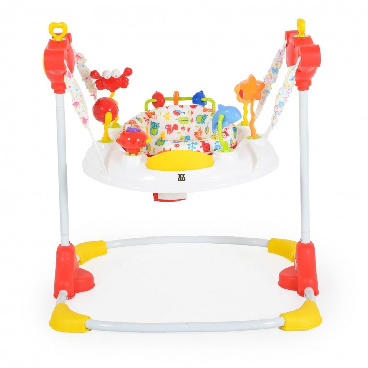 Moni Türhopser Hopser Vista, mit Spielcenter, Musik, Licht, MP3-Anschluss, Höhe einstellbar