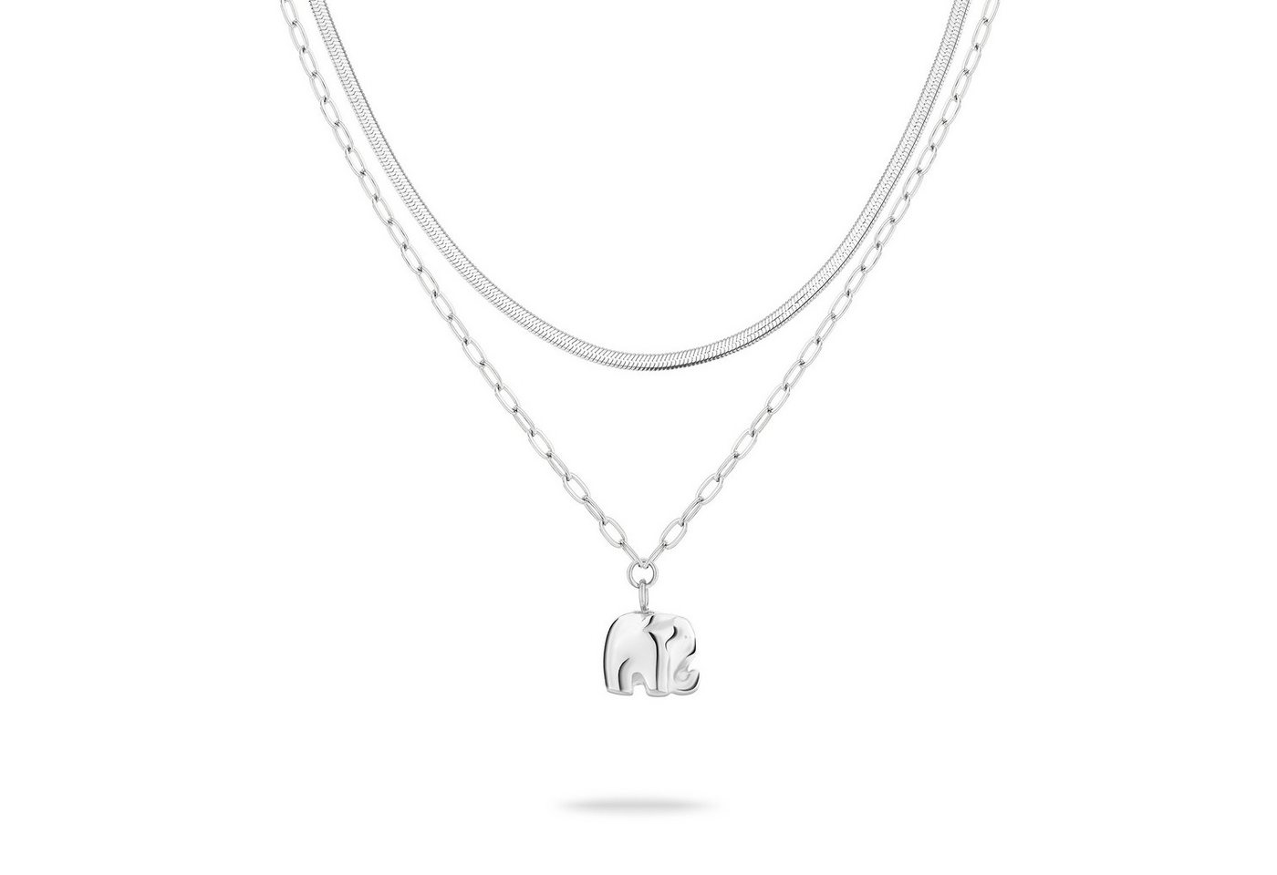 Tamaris Edelstahlkette Edelstahl silberf... Tamaris Edelstahlkette Edelstahl silberf...