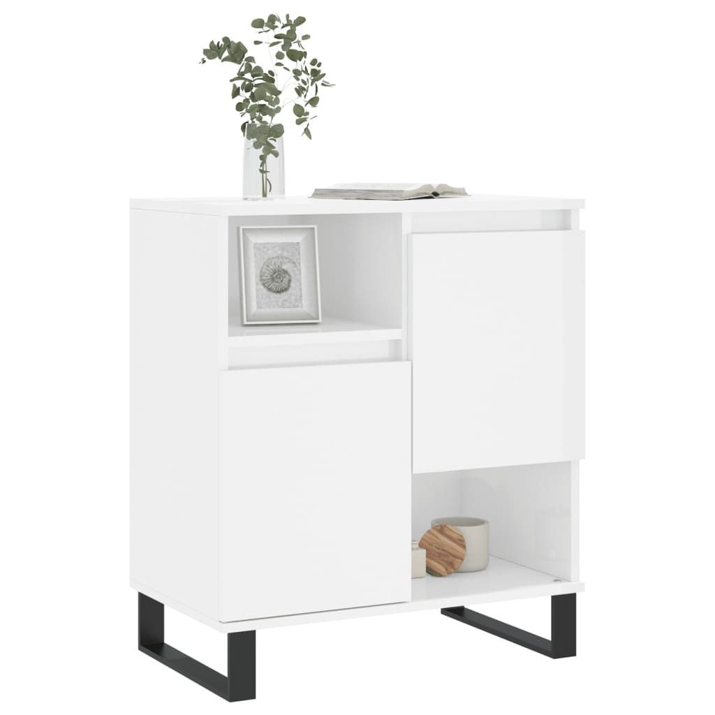vidaXL Sideboard Sideboard Hochglanz-Weiß 60x35x70 cm günstig online kaufen
