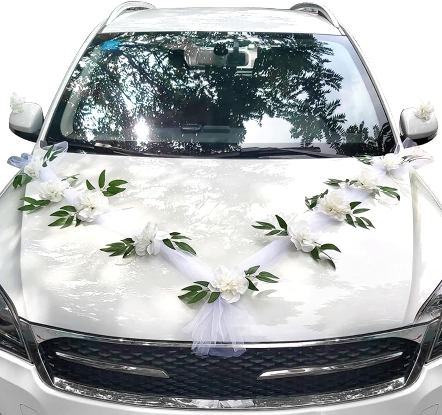 Kunstblume Wedding Girlande Autodeko Hochzeitsdeko, Bextsrack